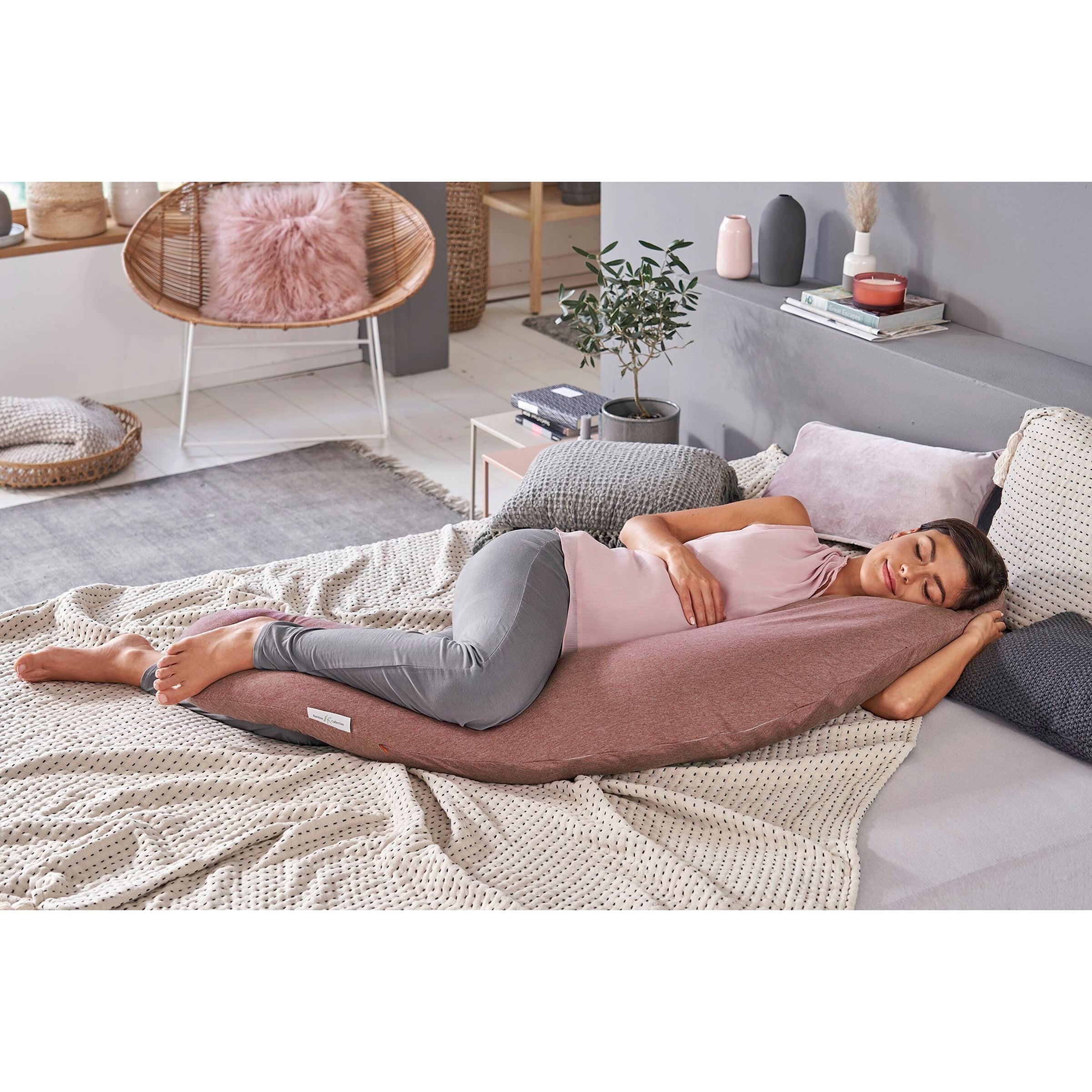 Theraline Original Stillkissenbezug Bamboo Collection 190 cm
