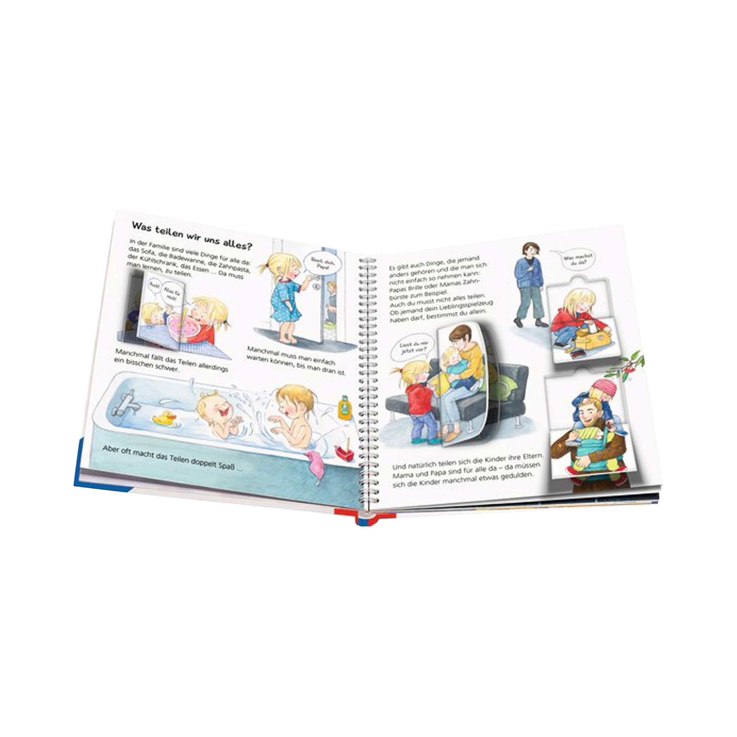 Ravensburger Wiesoweshalbwarum Sachbuch Helfen, teilen, sich vertragen