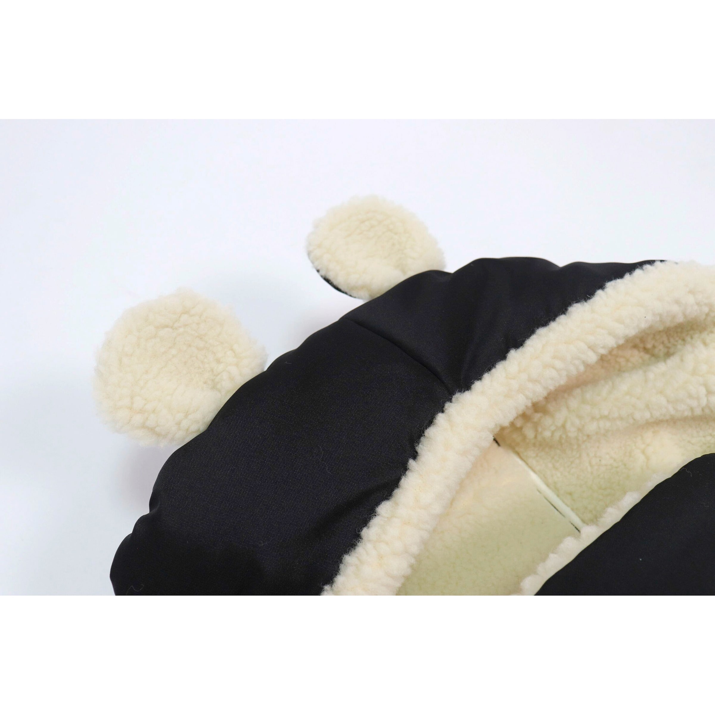 Kaiser Winterfußsack XL EARS WOOL schwarz