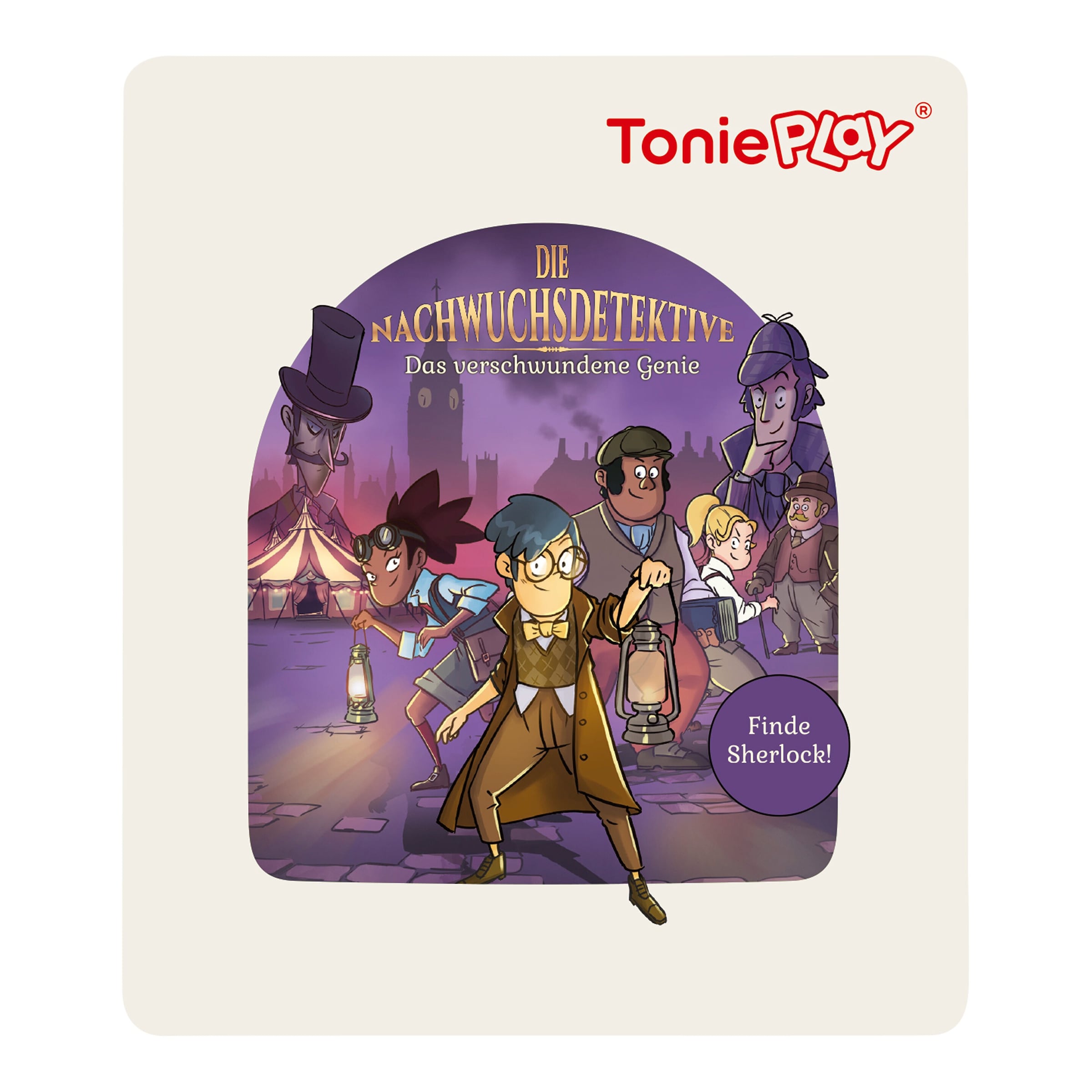 Tonies Tonieplay Game S - Die Nachwuchsdetektive: Das verschwundene Genie
