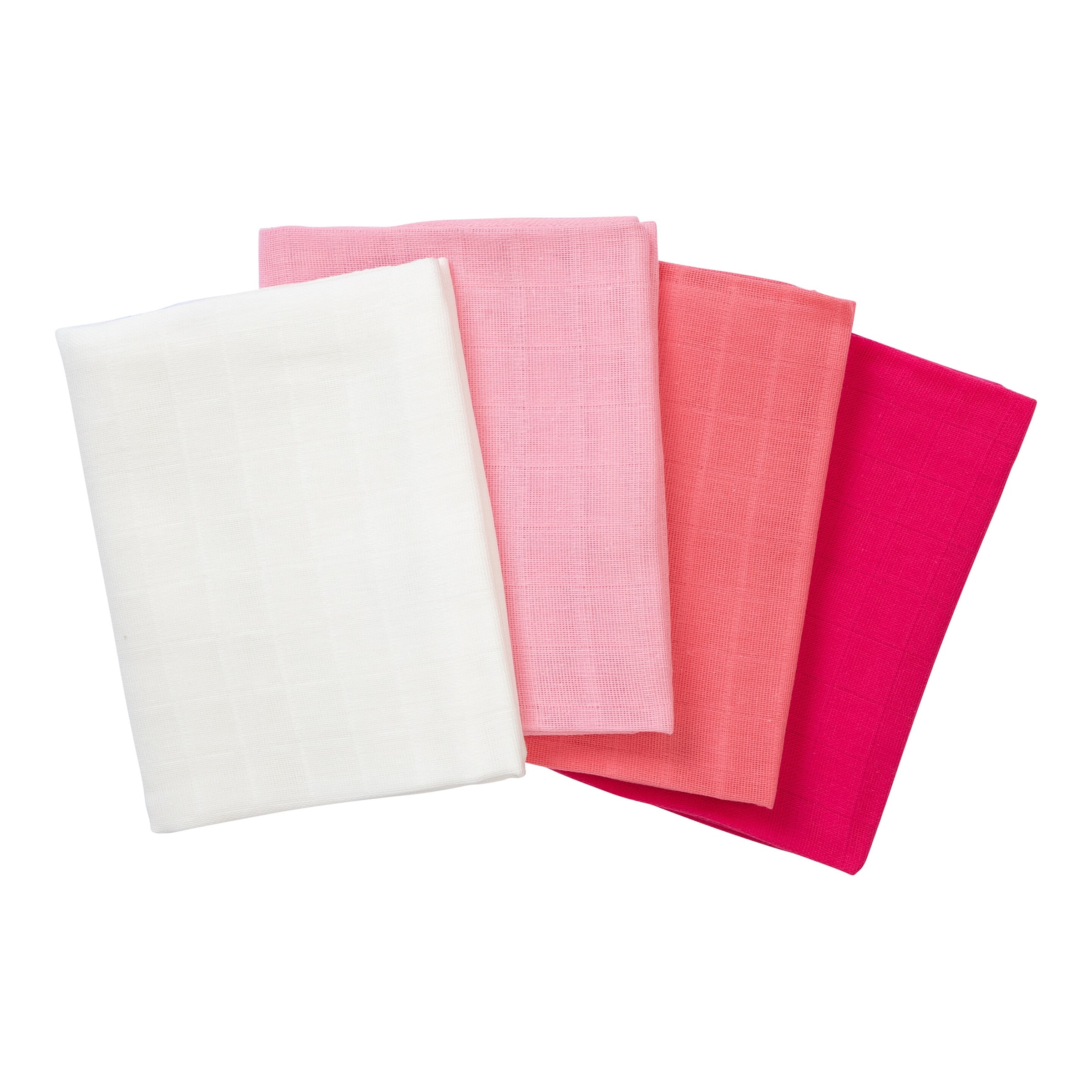 Bornino Lieblinge 4er-Pack Mullwindeln 80x80 cm