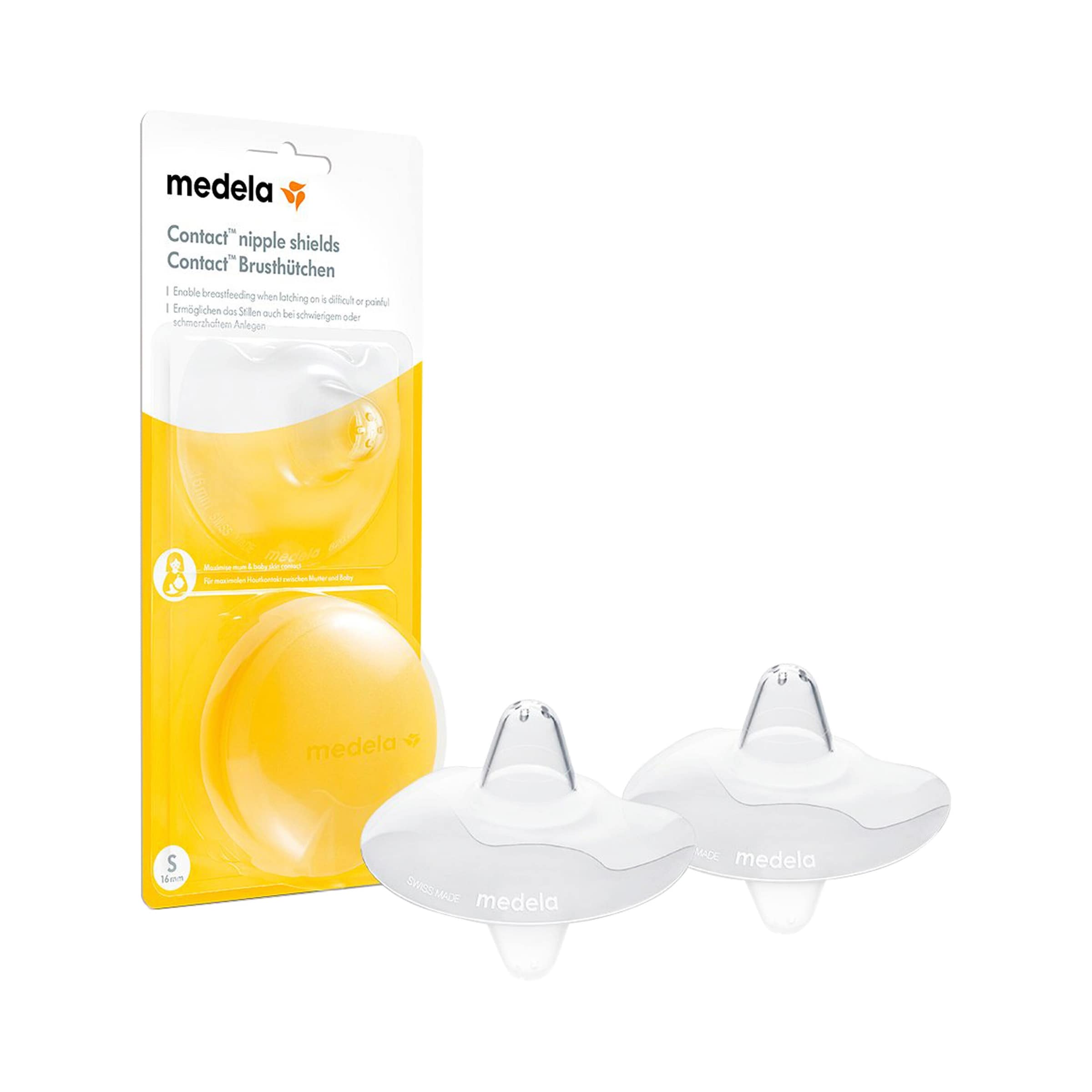 Medela 2er-Pack Stillhütchen Contact Größe S