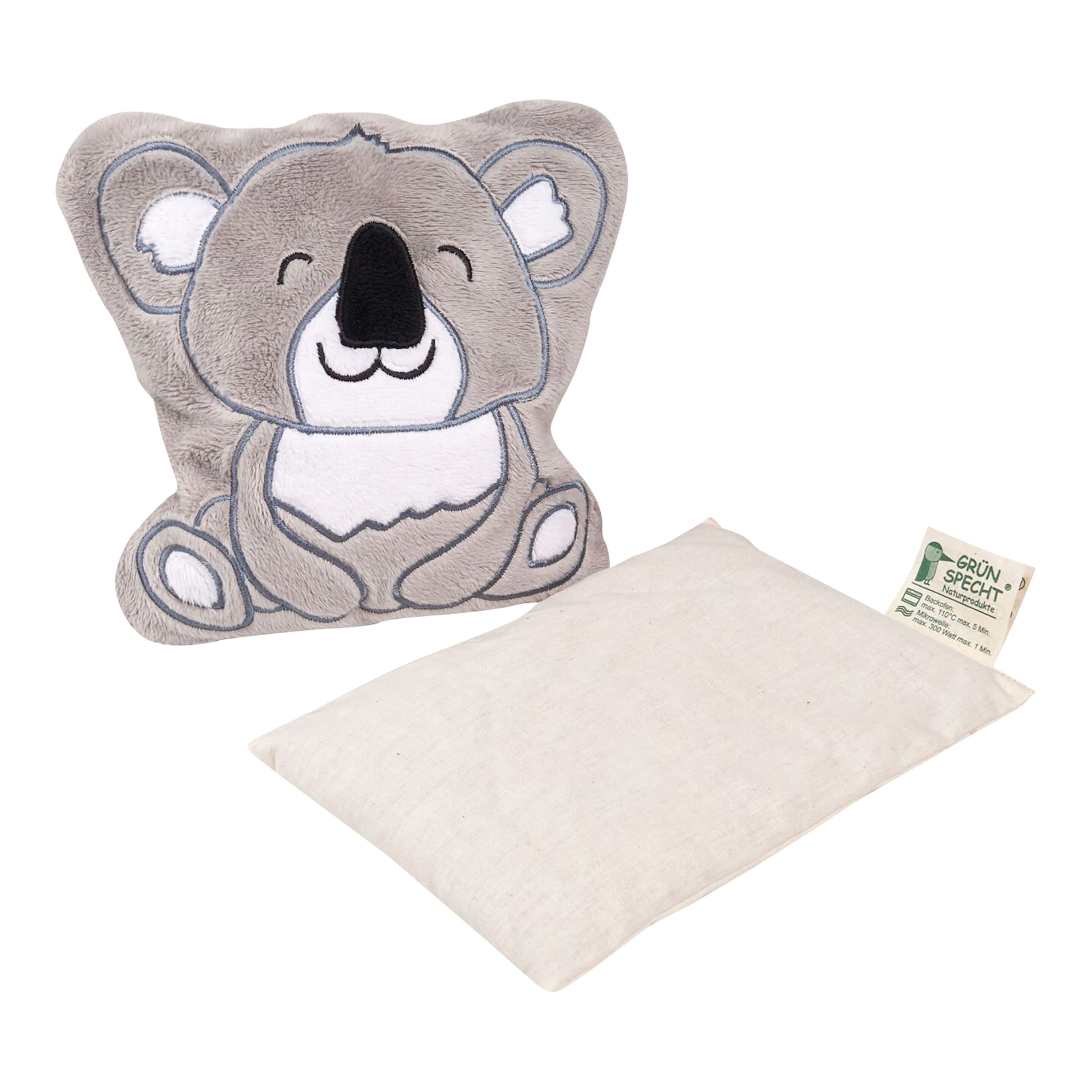 Grünspecht Wärmekissen mit Traubenkernfüllung Koala