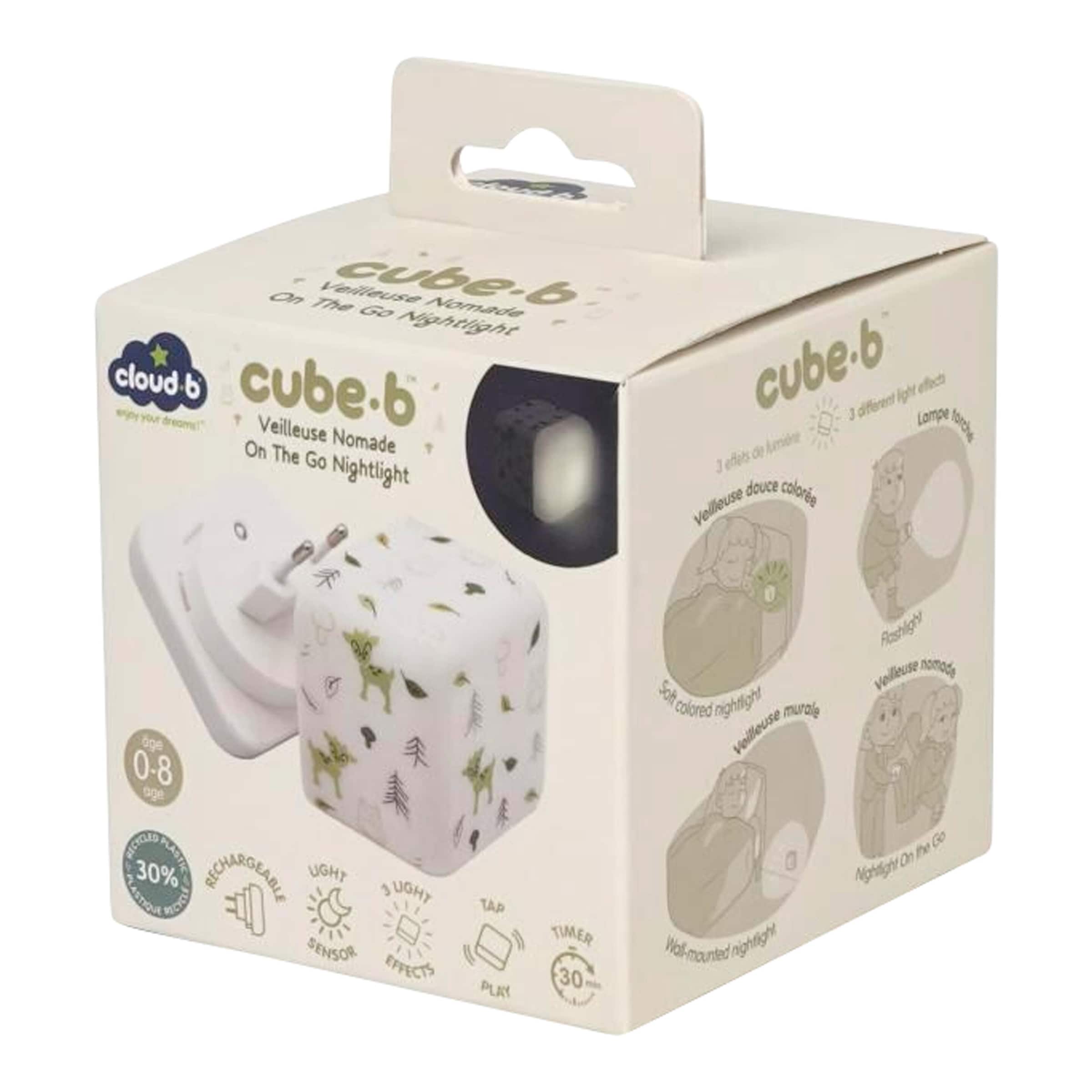 Cloud B Nachtlicht Cube B 2in1
