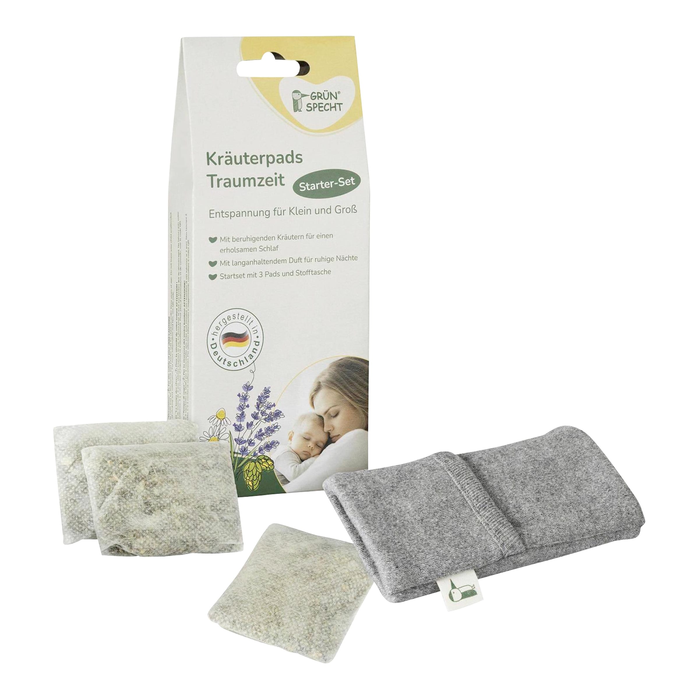 Grünspecht 4-tlg. Starterset Kräuterpads Traumzeit