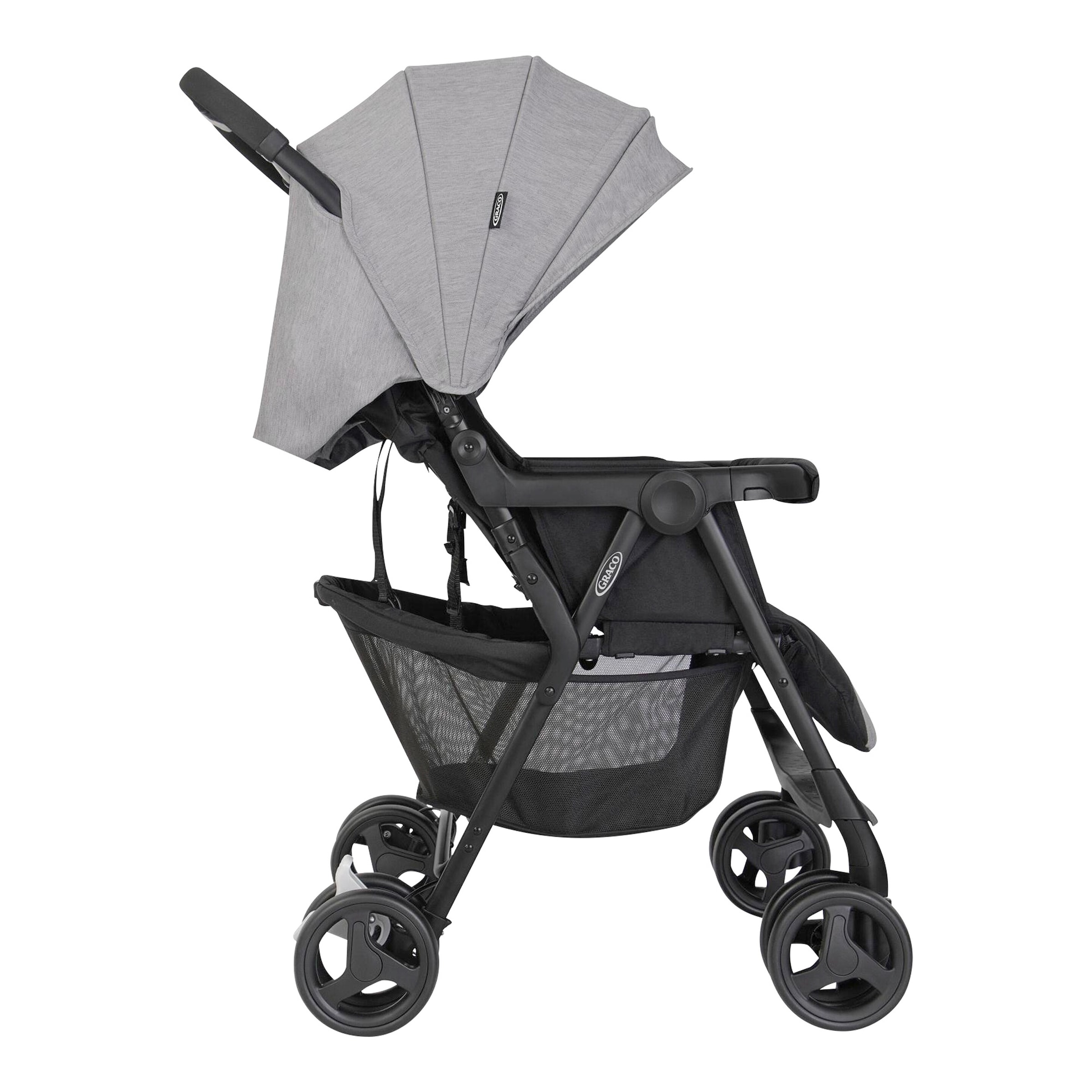 Graco Kinderwagen Geschwisterwagen Duorider grau