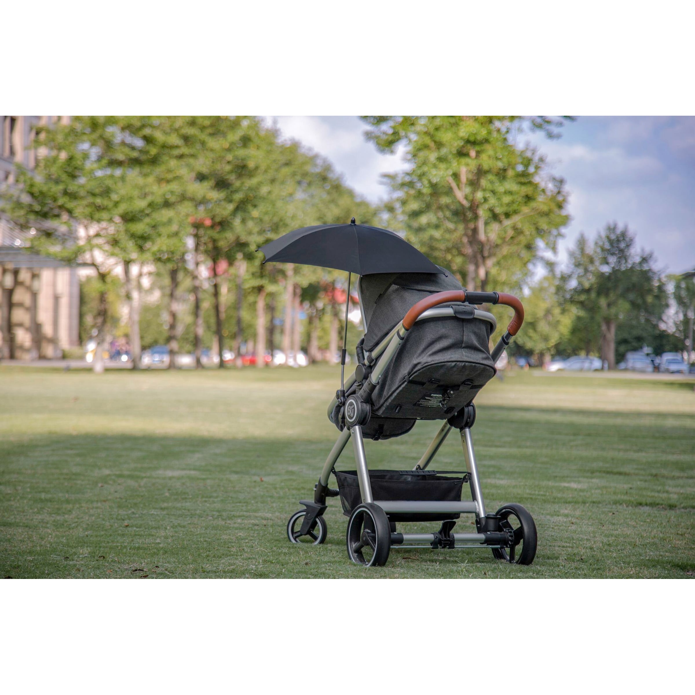Babycab Universal Sonnenschirm für Kinderwagen schwarz