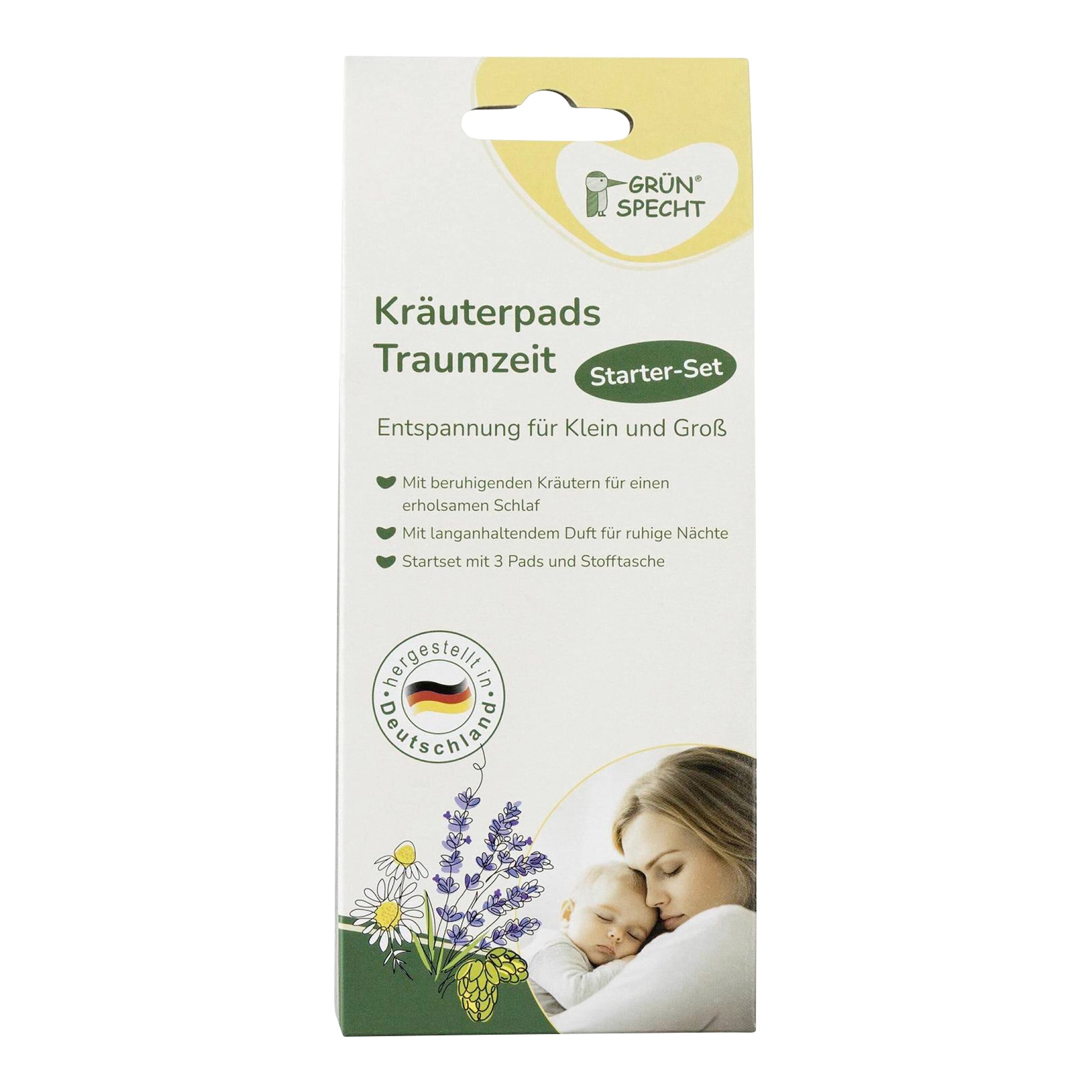 Grünspecht 4-tlg. Starterset Kräuterpads Traumzeit