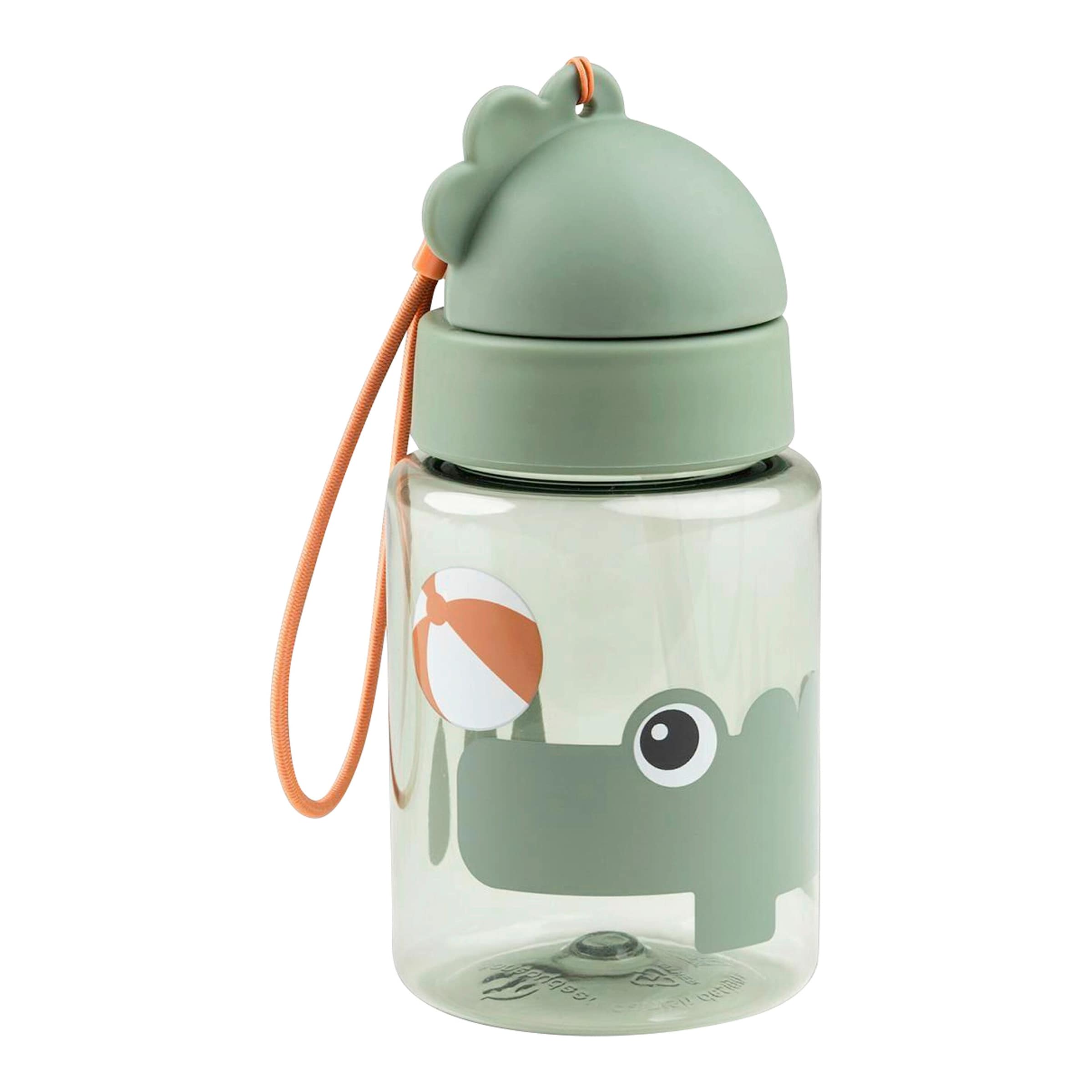 Done By Deer Trinkflasche mit Strohhalm
