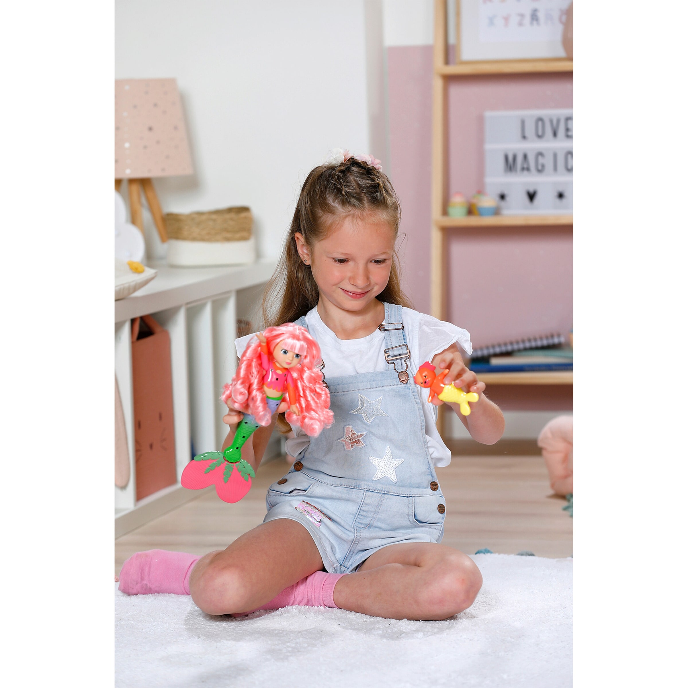 Zapf Creation Baby Born Puppe Meerjungfrau Glam Up Sunshine
