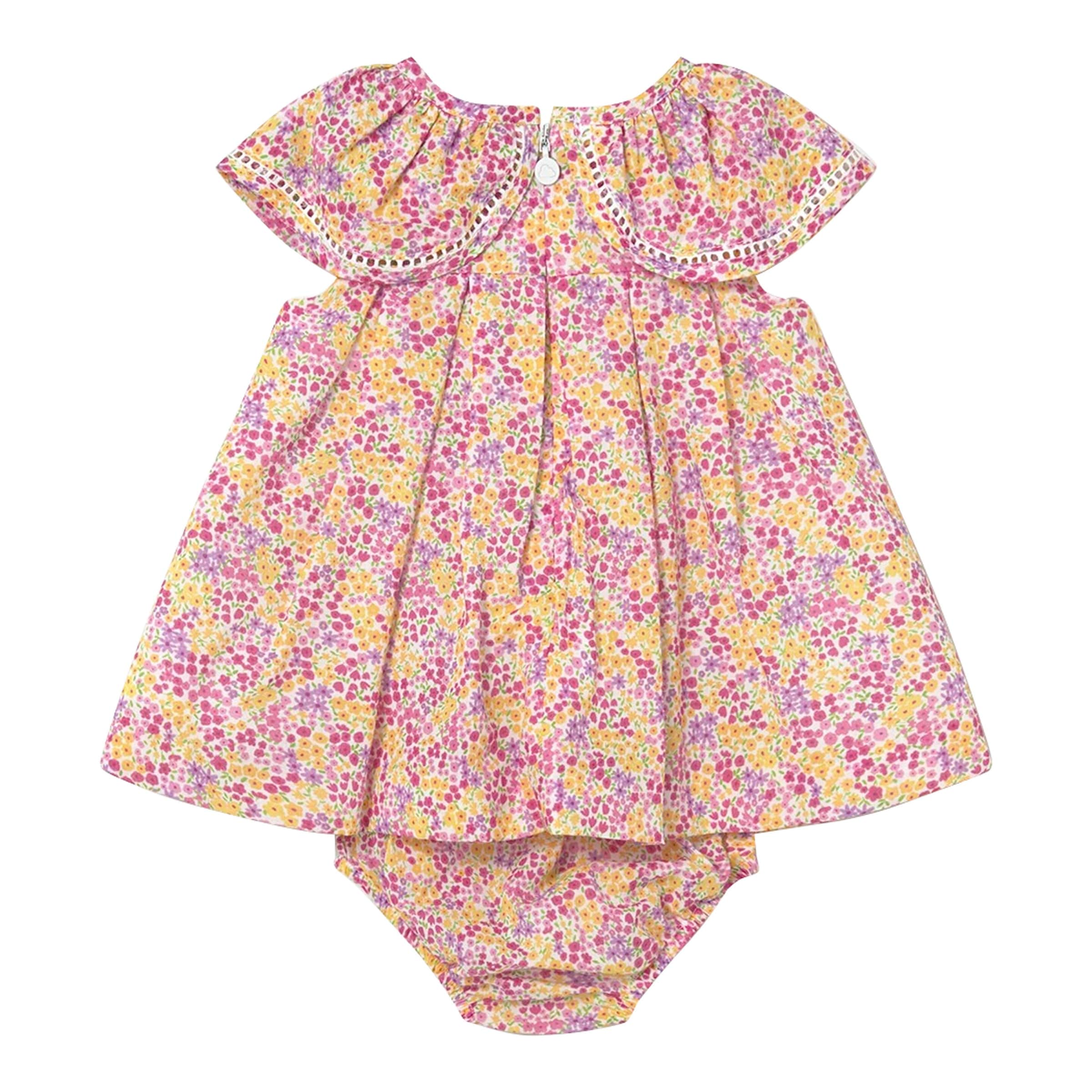 Mayoral Webkleid kurzarm Blumen