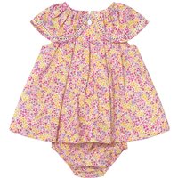 Mayoral Webkleid kurzarm Blumen