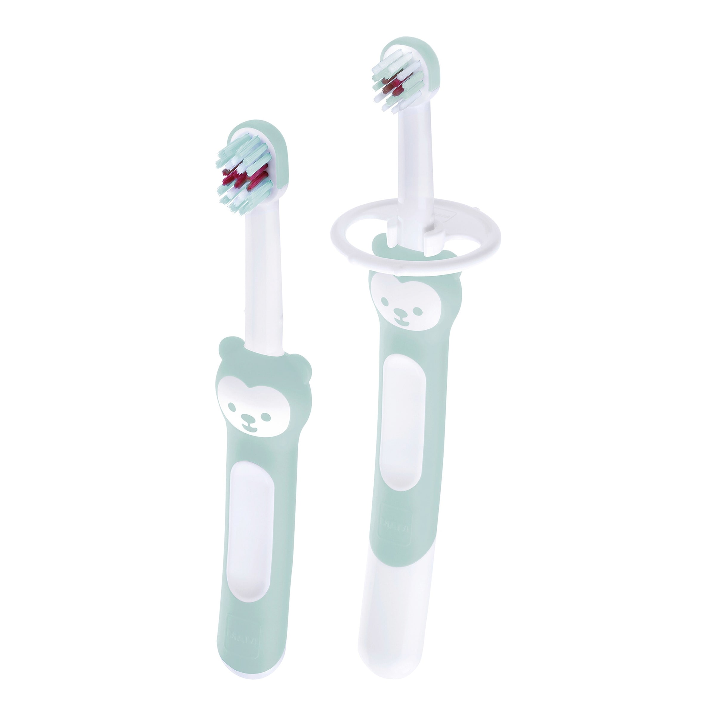 Mam 2-tlg. Baby-Zahnbürsten-Set Learn to Brush