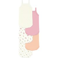 Petit Bateau 5er-Pack Bodys ohne Arm Blumen Punkte