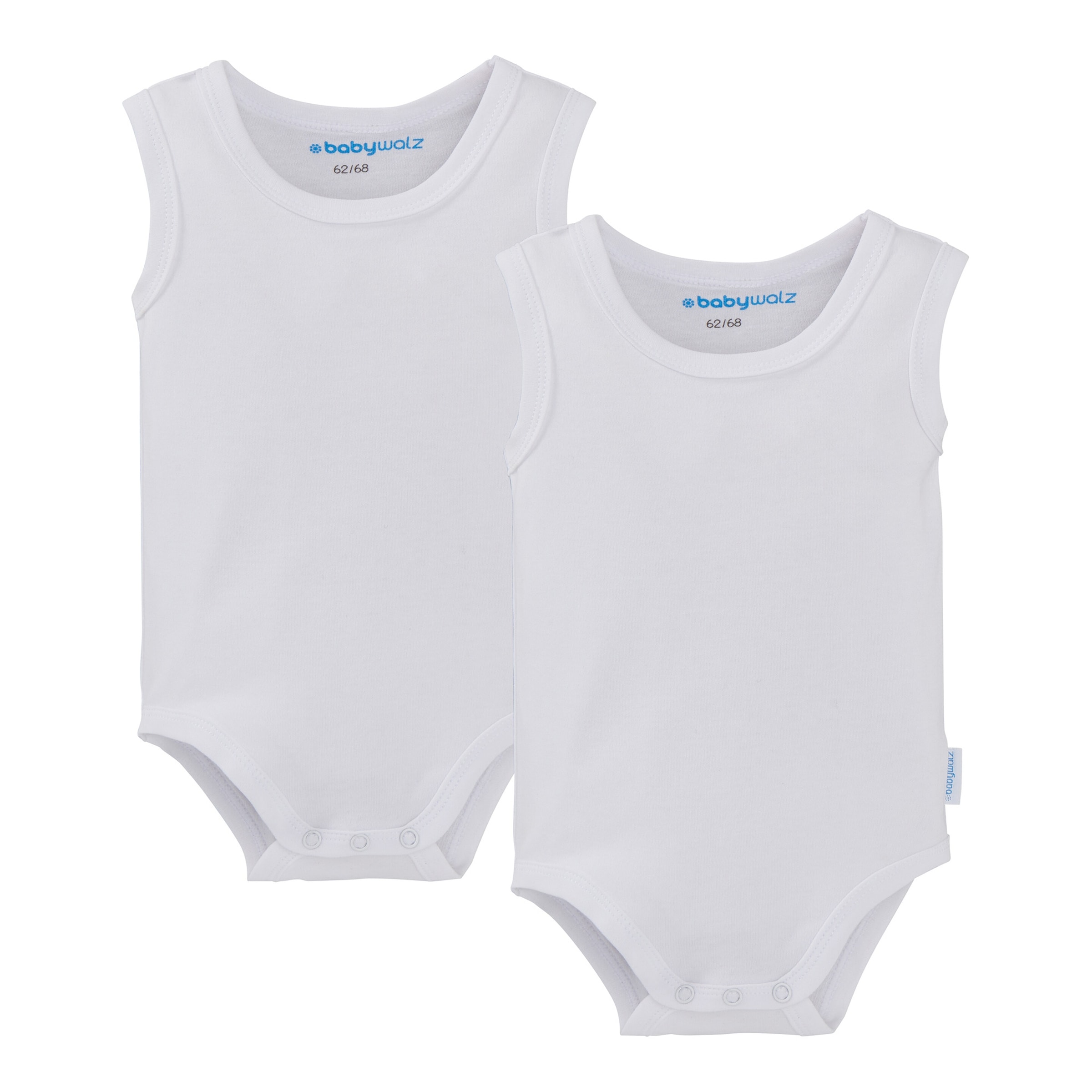 Baby-Walz Basics 2er-Pack Body ohne Arm