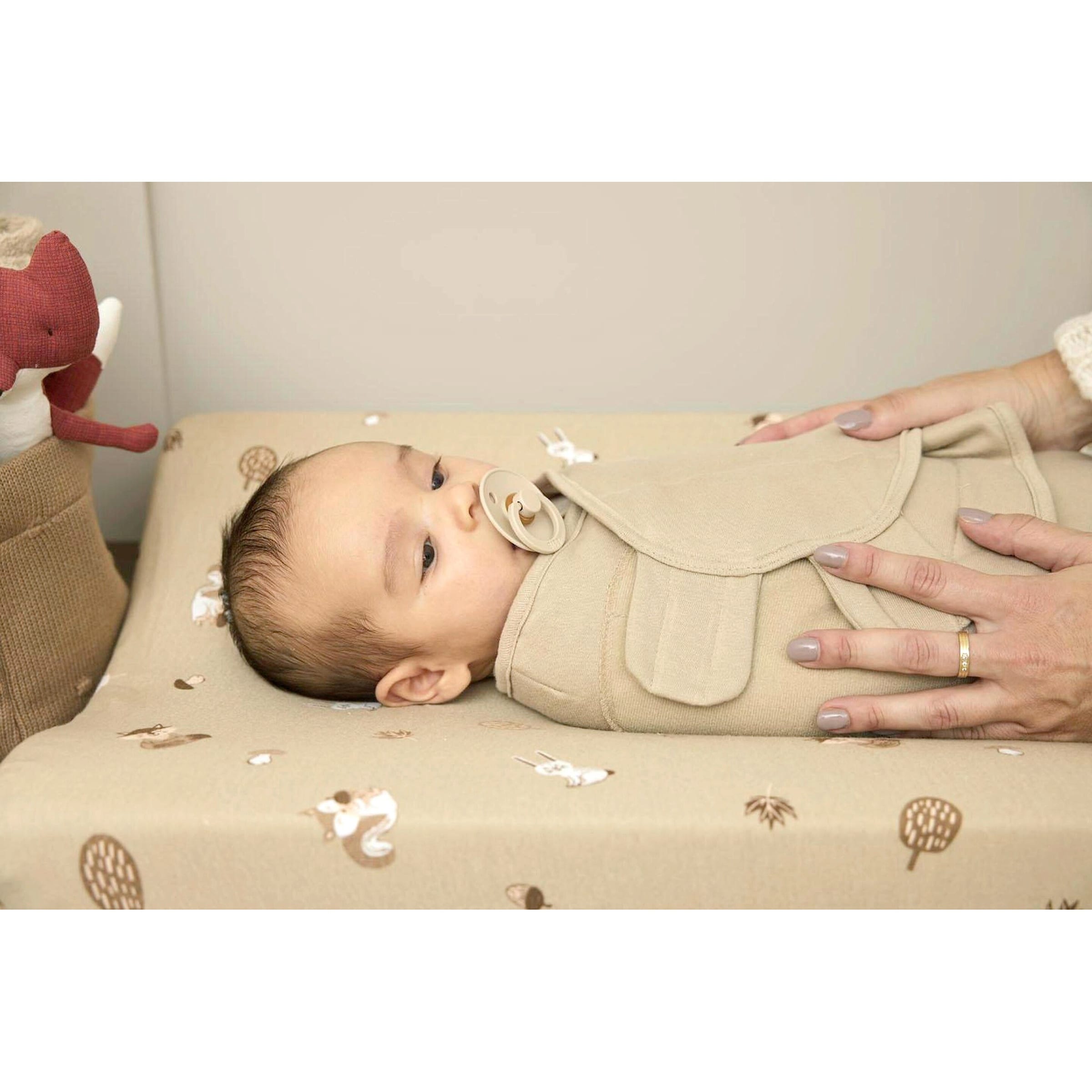Meyco Baby Pucktuch SwaddleMeyco wattiert 2.0 TOG Größe S/M