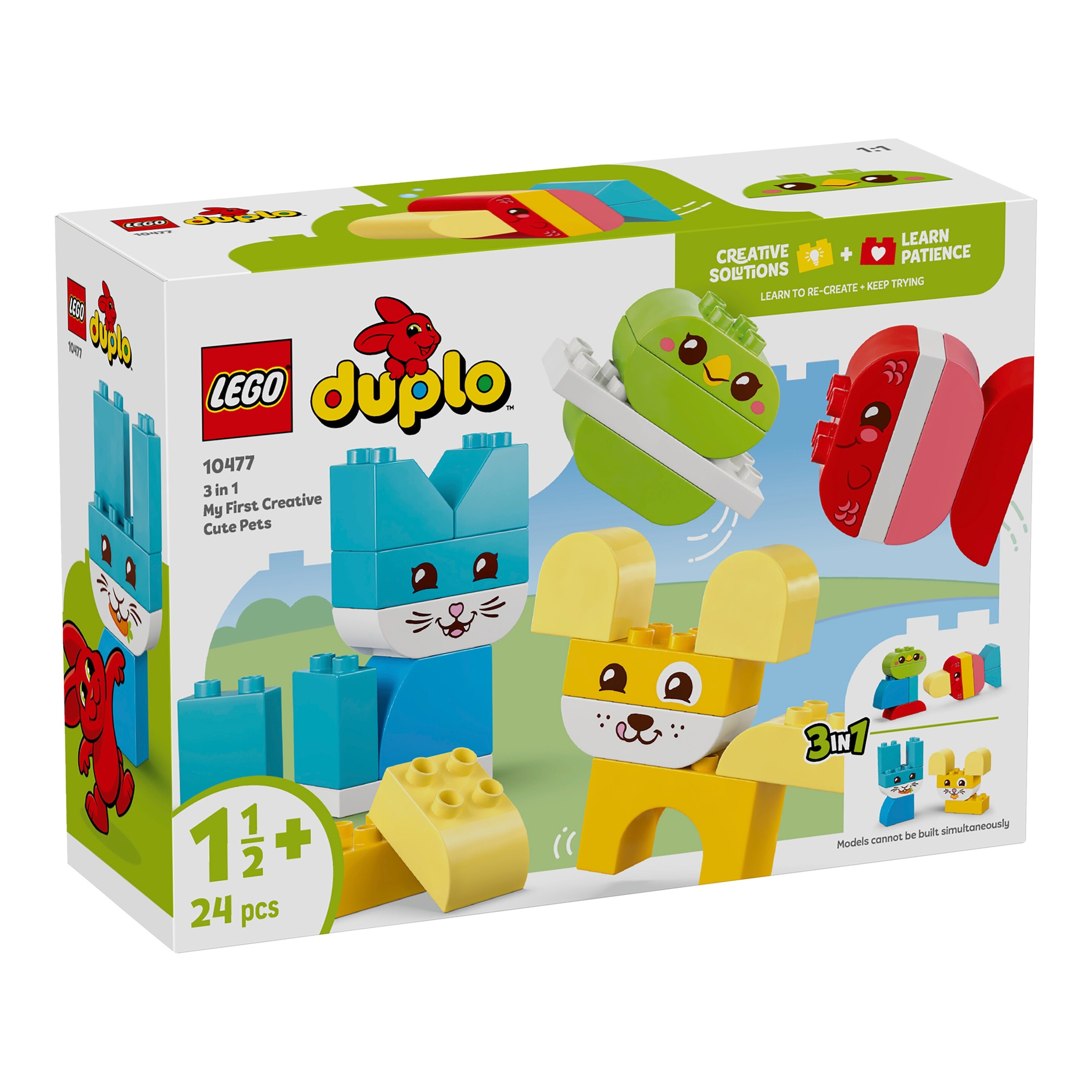 Lego® Duplo® 10477 3-in-1 Kreative Tiere