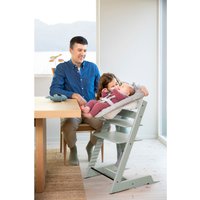 Stokke® Tripp Trapp® Bundle Treppenhochstuhl inklusive Newbornset Vanilla White & Babyset