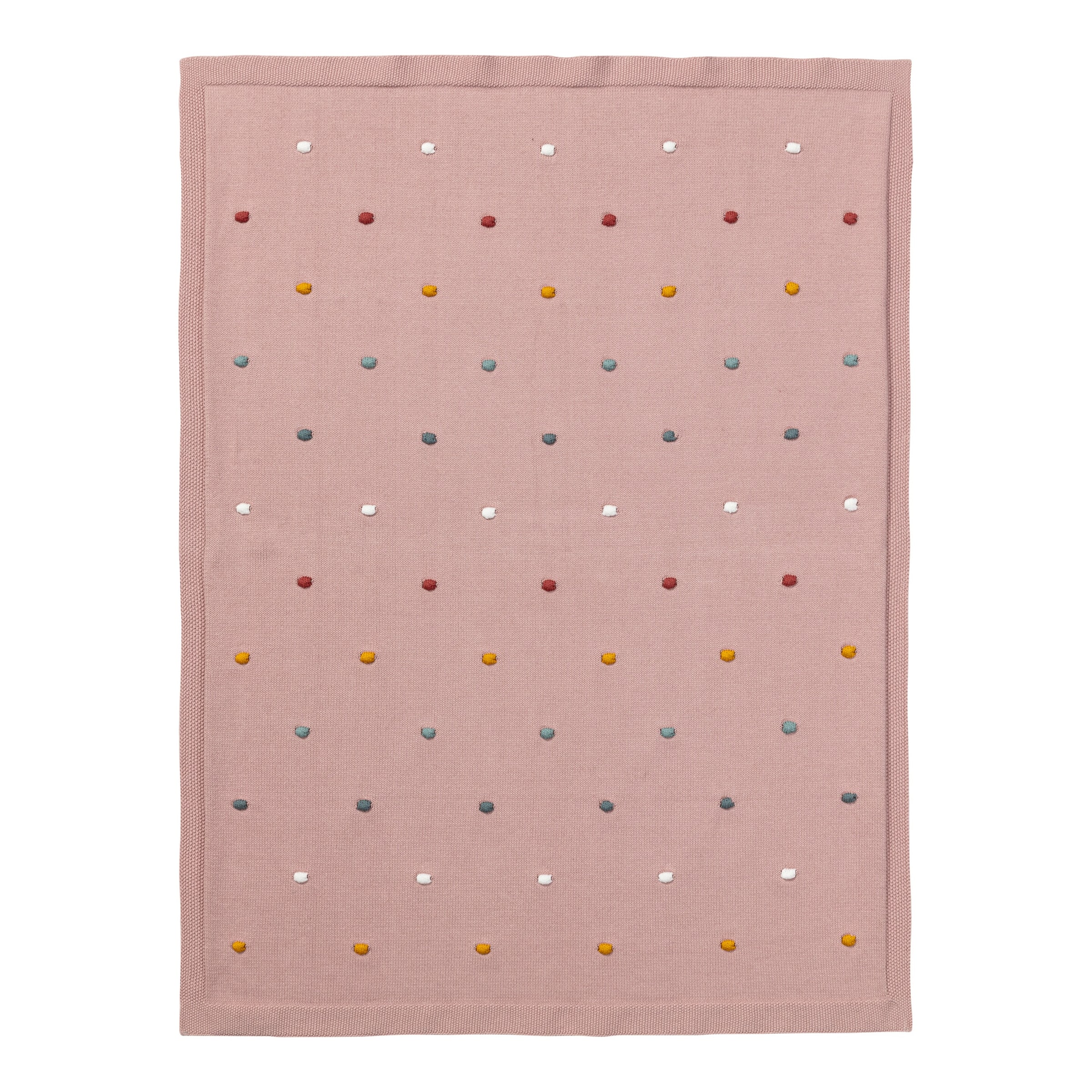 Bornino Home Babydecken-Set mit Greifling Elefant 80x100 cm