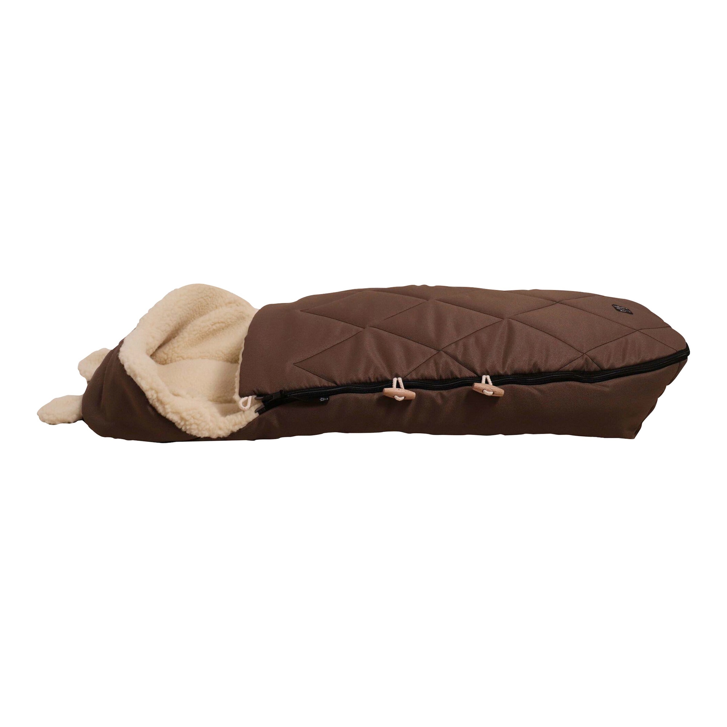 Kaiser Winterfußsack XL EARS WOOL grün