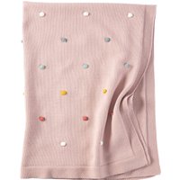 Bornino Home Babydecken-Set mit Greifling Elefant 80x100 cm