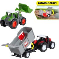 Dickie Toys Farm Set - Fendt & Massey Ferguson