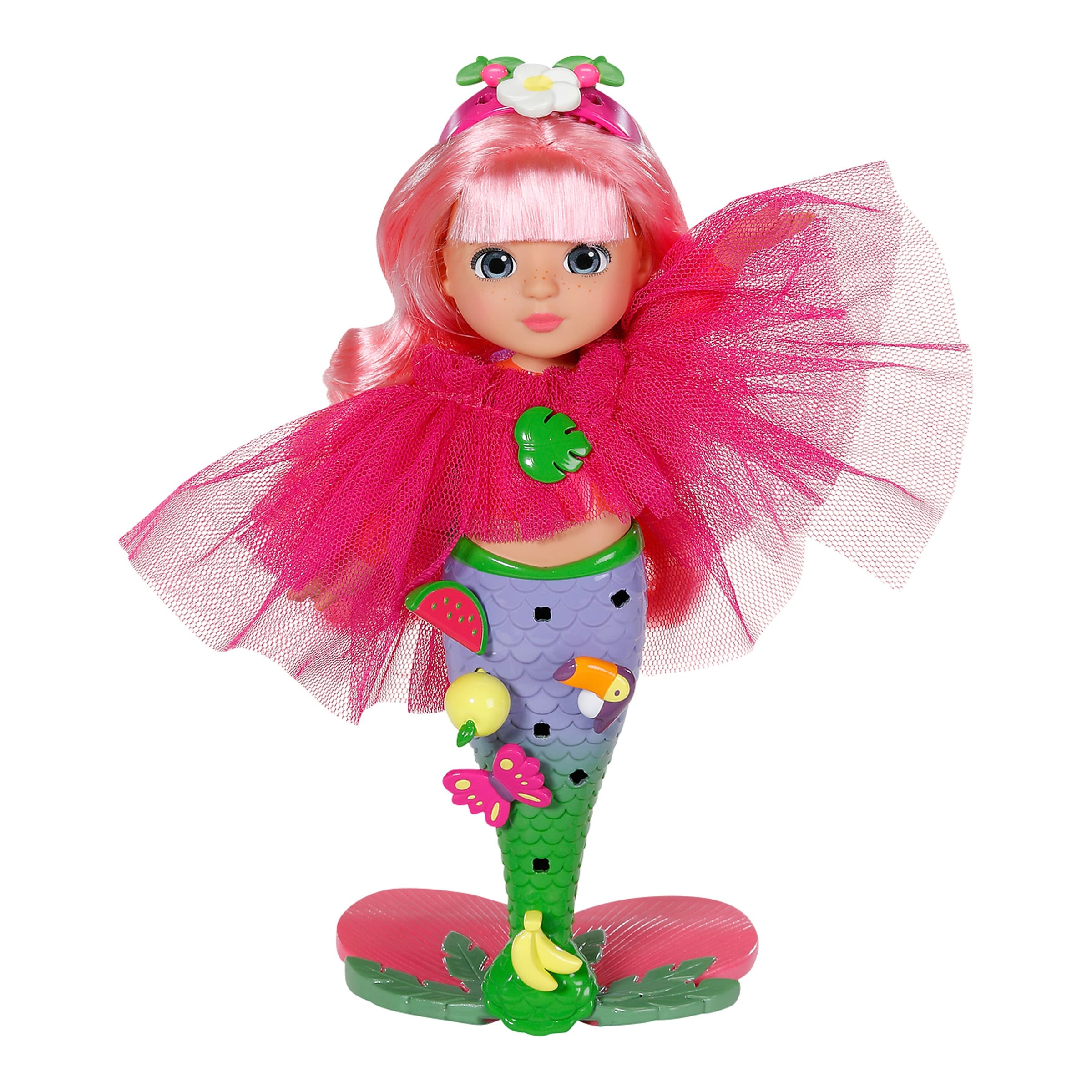 Zapf Creation Baby Born Puppe Meerjungfrau Glam Up Sunshine