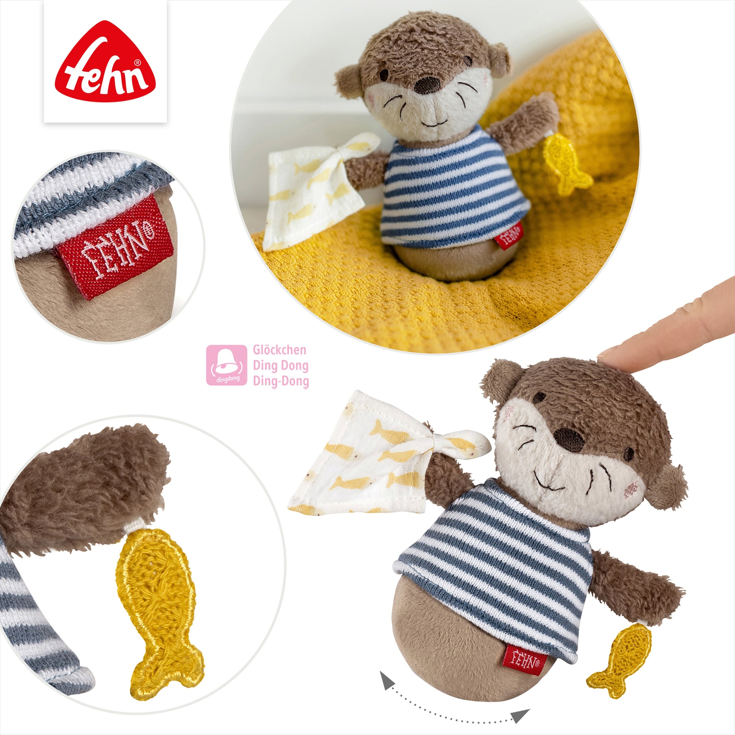 Fehn Mini-Stehauf Otter Theo