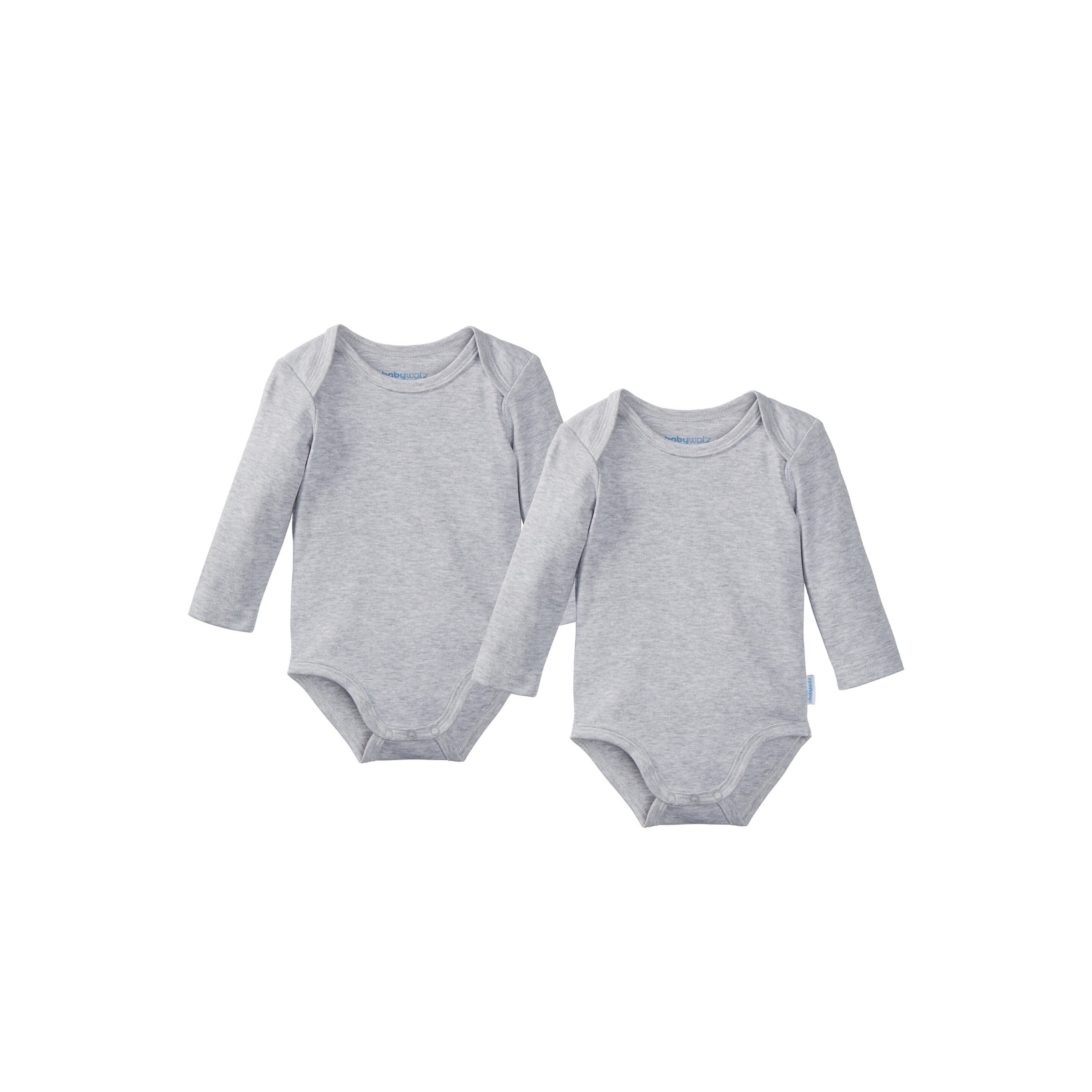 Baby-Walz Basics 2er-Pack Bodys langarm