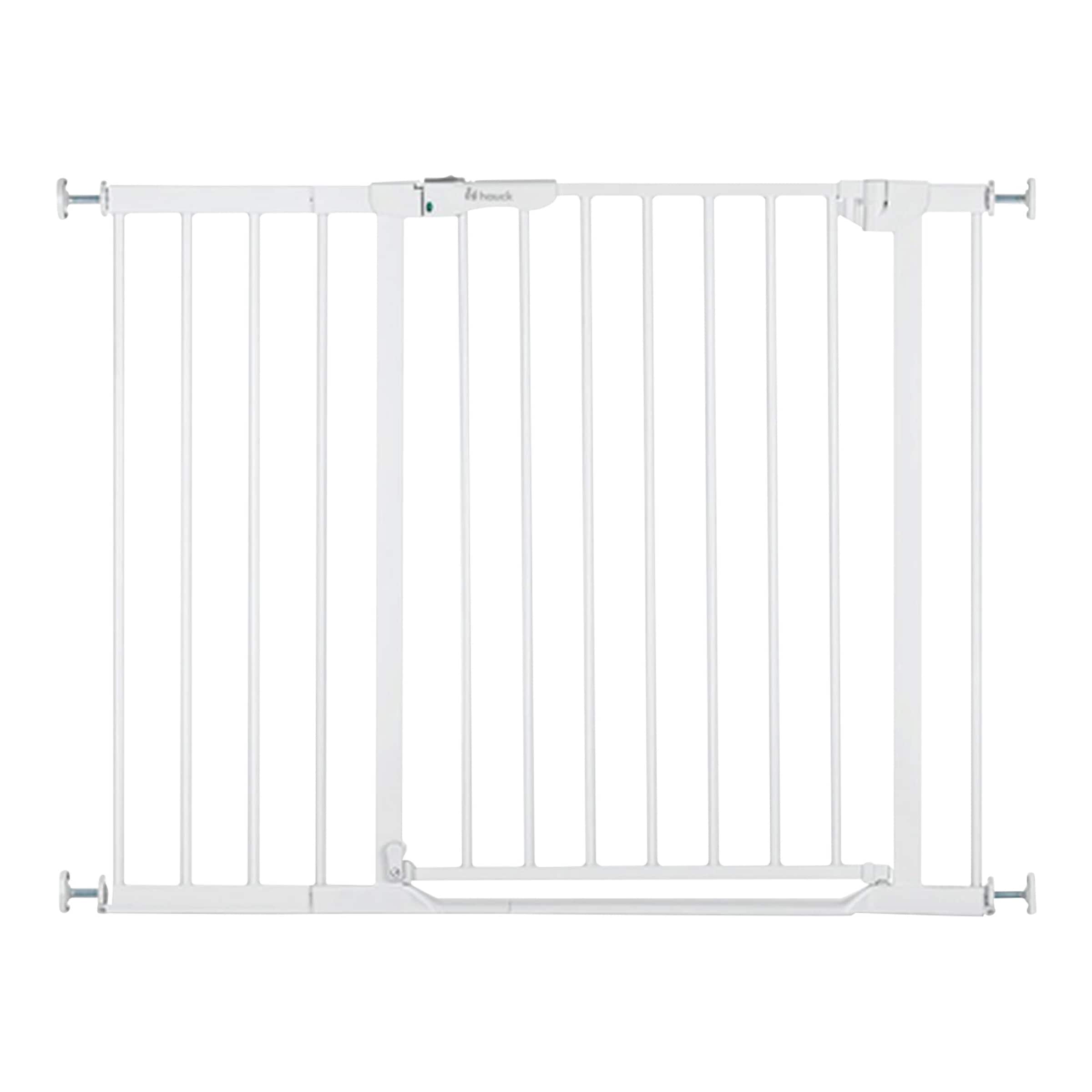Hauck Tür- & Treppenschutzgitter Clear Step Autoclose 2 inkl. Verlängerung 21 cm, 96-101 cm