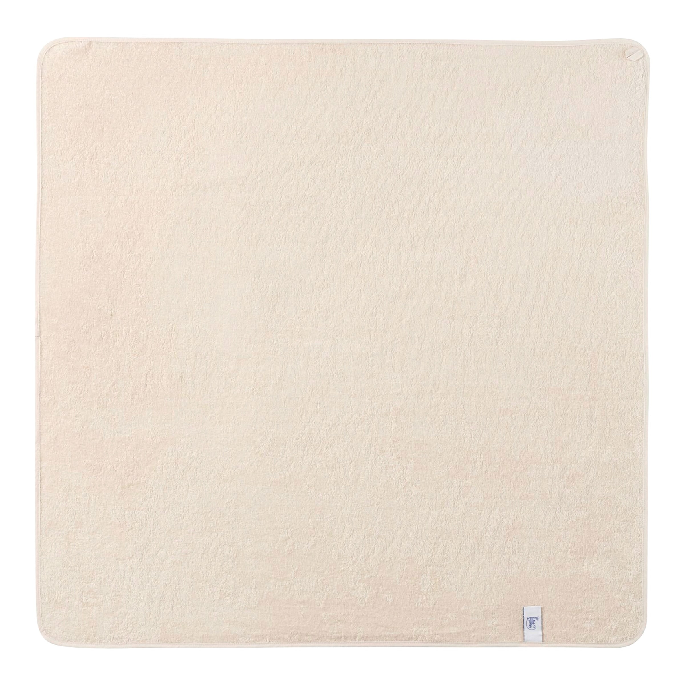 Sterntaler Kapuzenbadetuch mit Applikation 100x100 cm beige