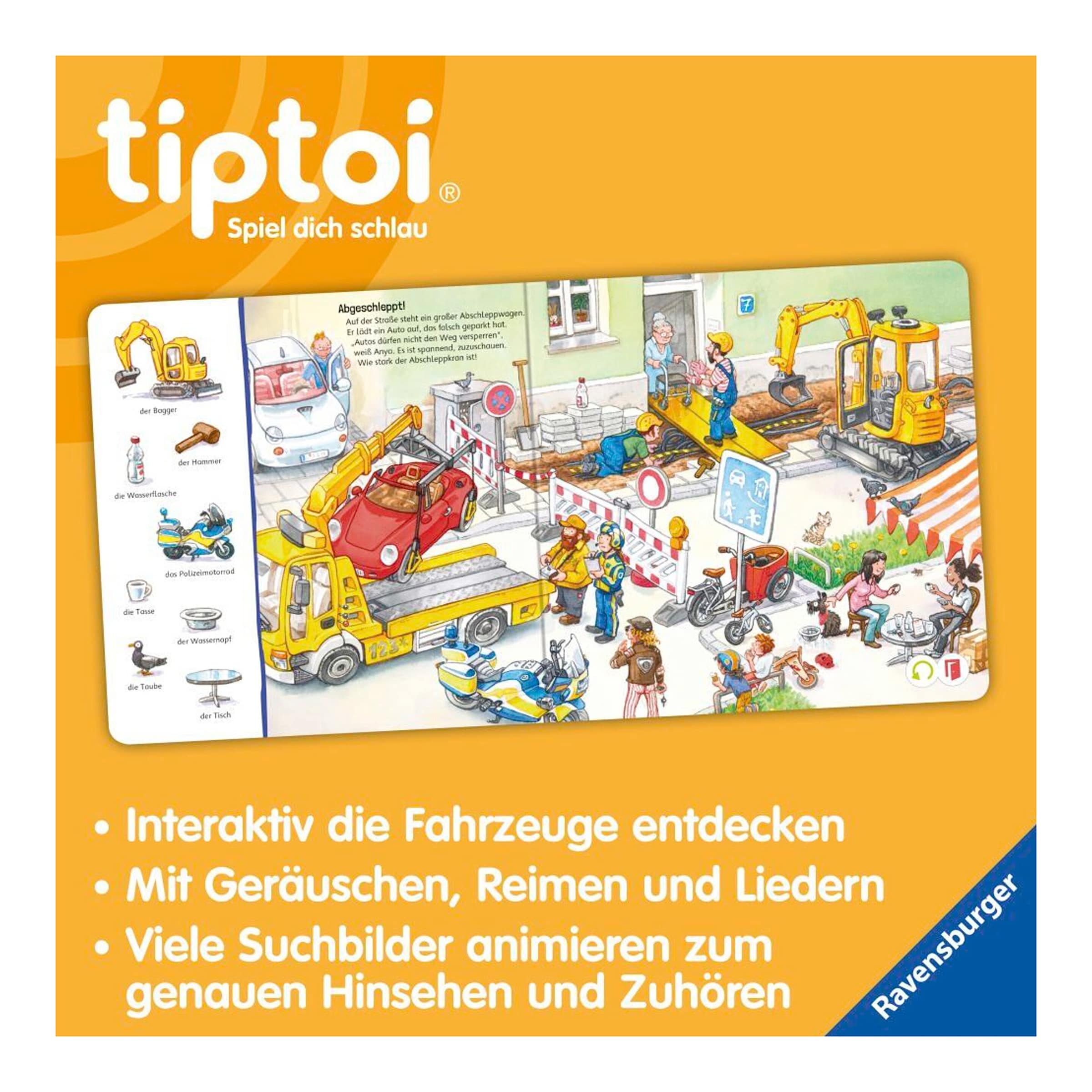 Ravensburger Tiptoi Suchen und Entdecken: Fahrzeuge