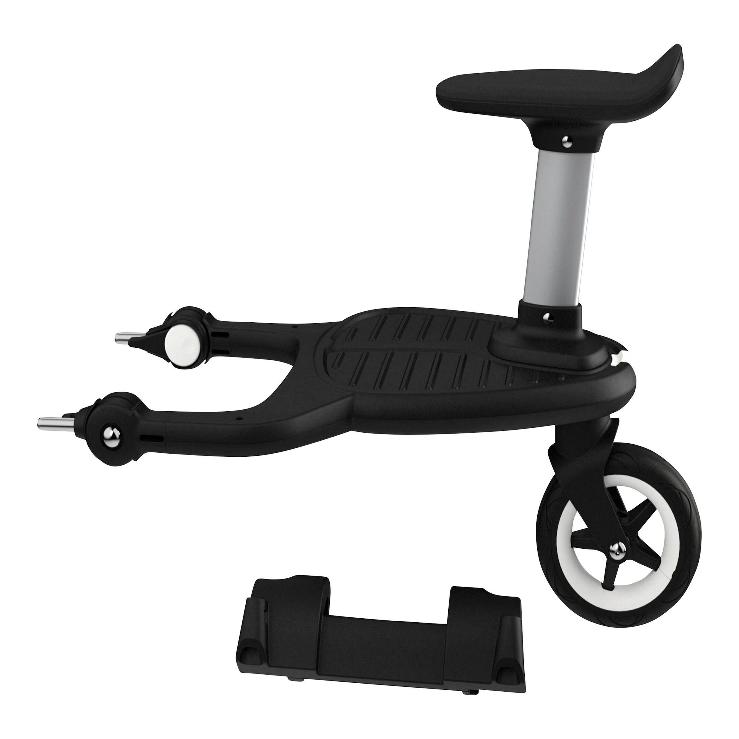 Bugaboo Adapter für Komfort Mitfahrbrett+ für Donkey, Buffalo schwarz