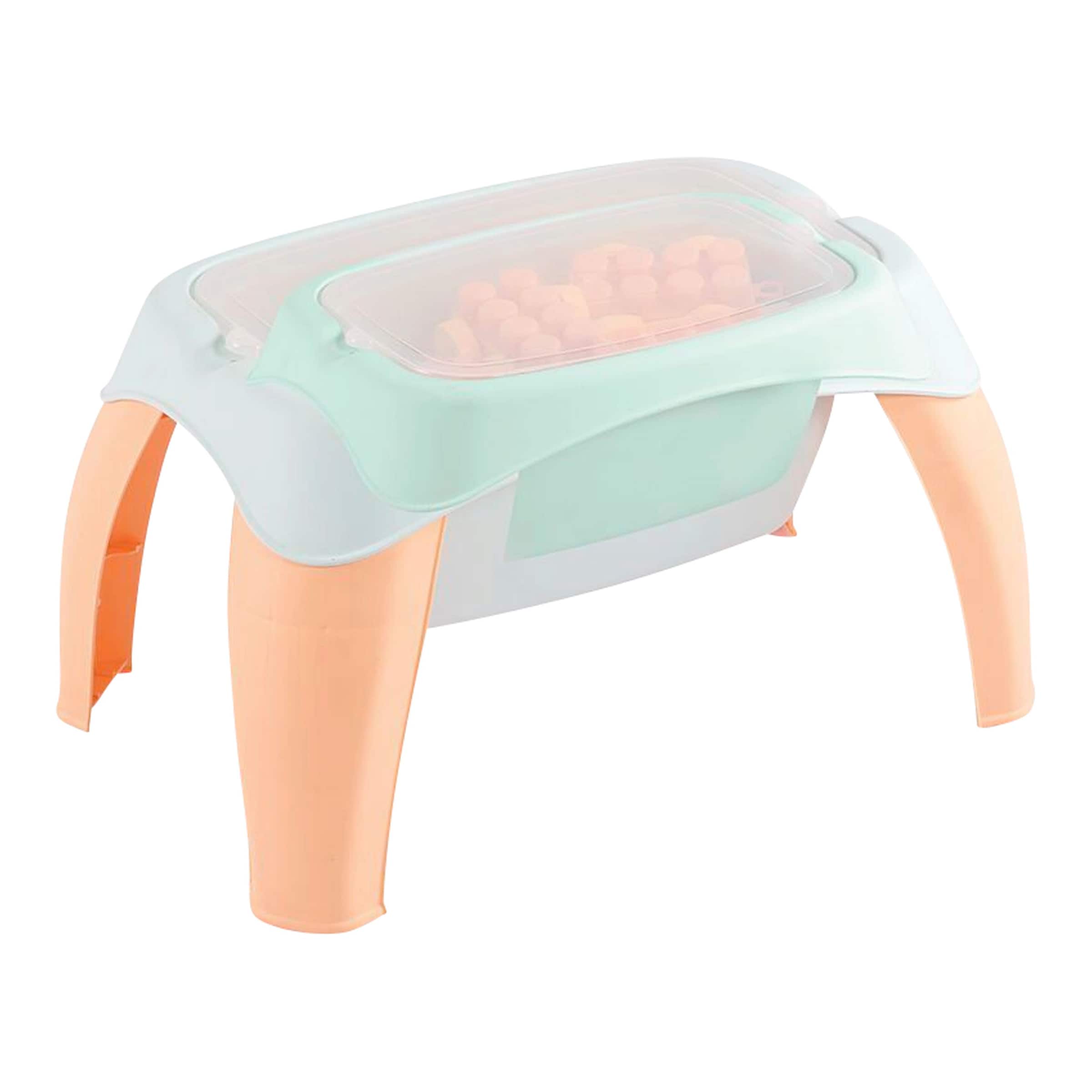 Dolu Activity-Spieltisch mit 30 Bausteinen