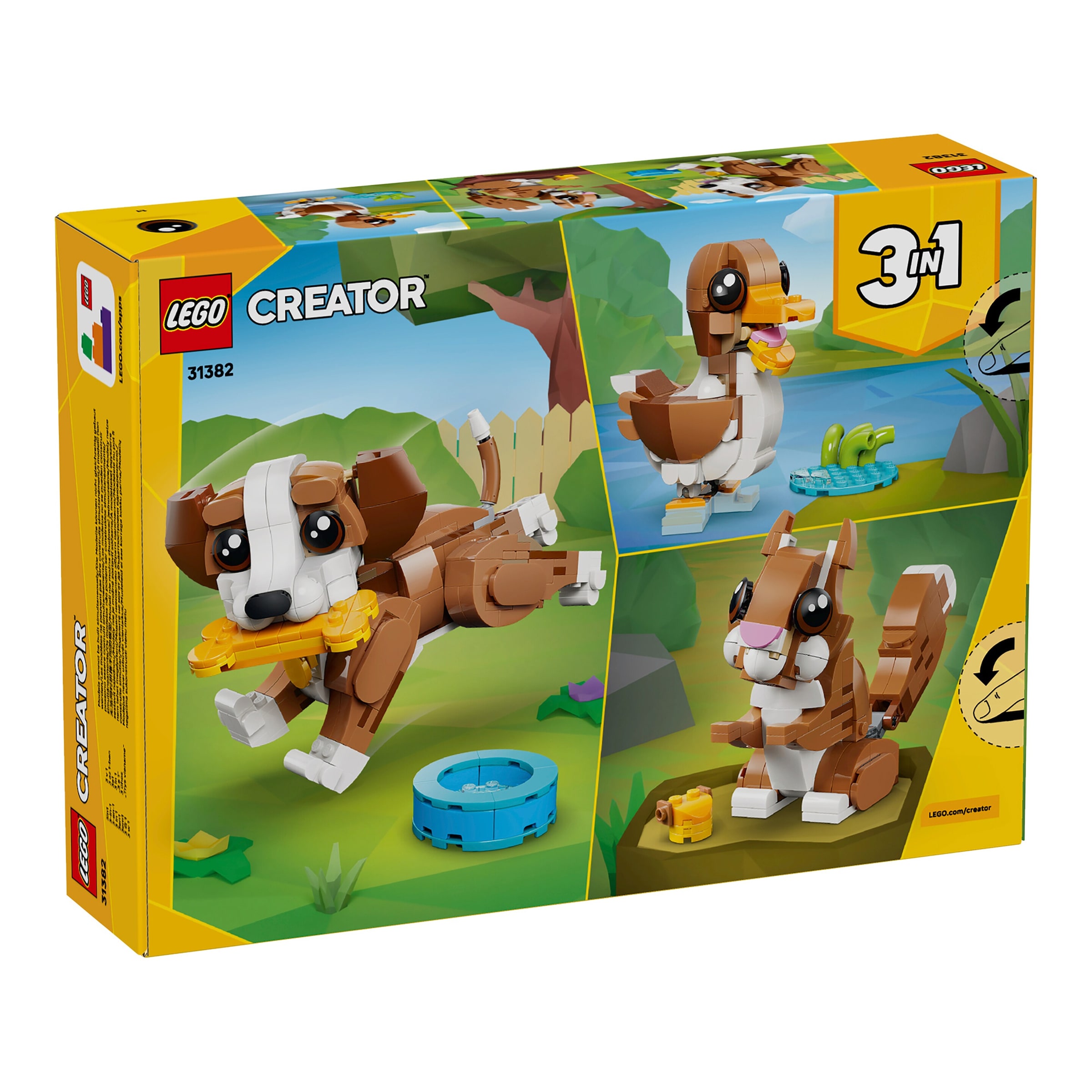 Lego® Creator 31382 Niedliche Tiere: Verspielter Welpe