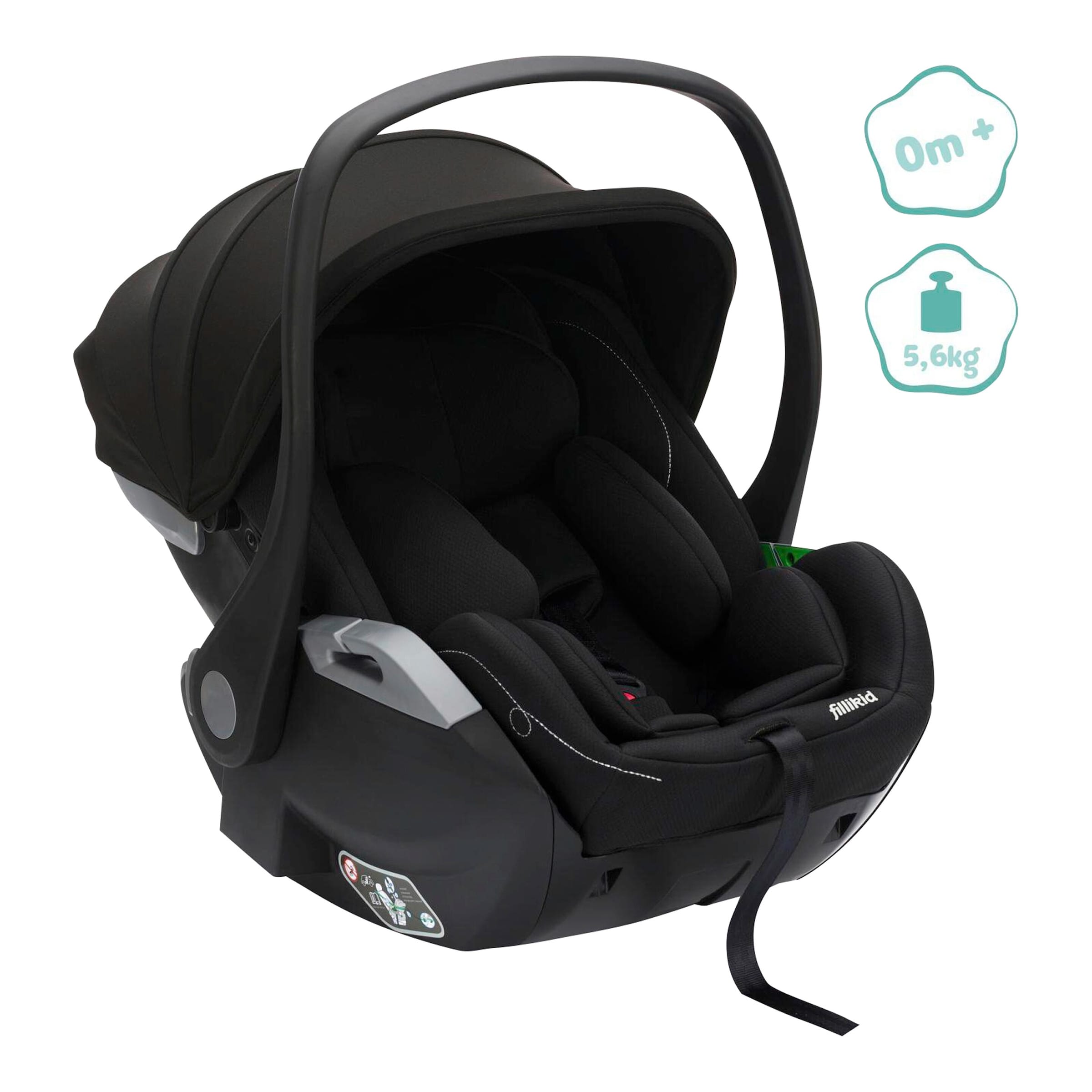 Fillikid Babyschale 1699 inkl. Isofix-Basis