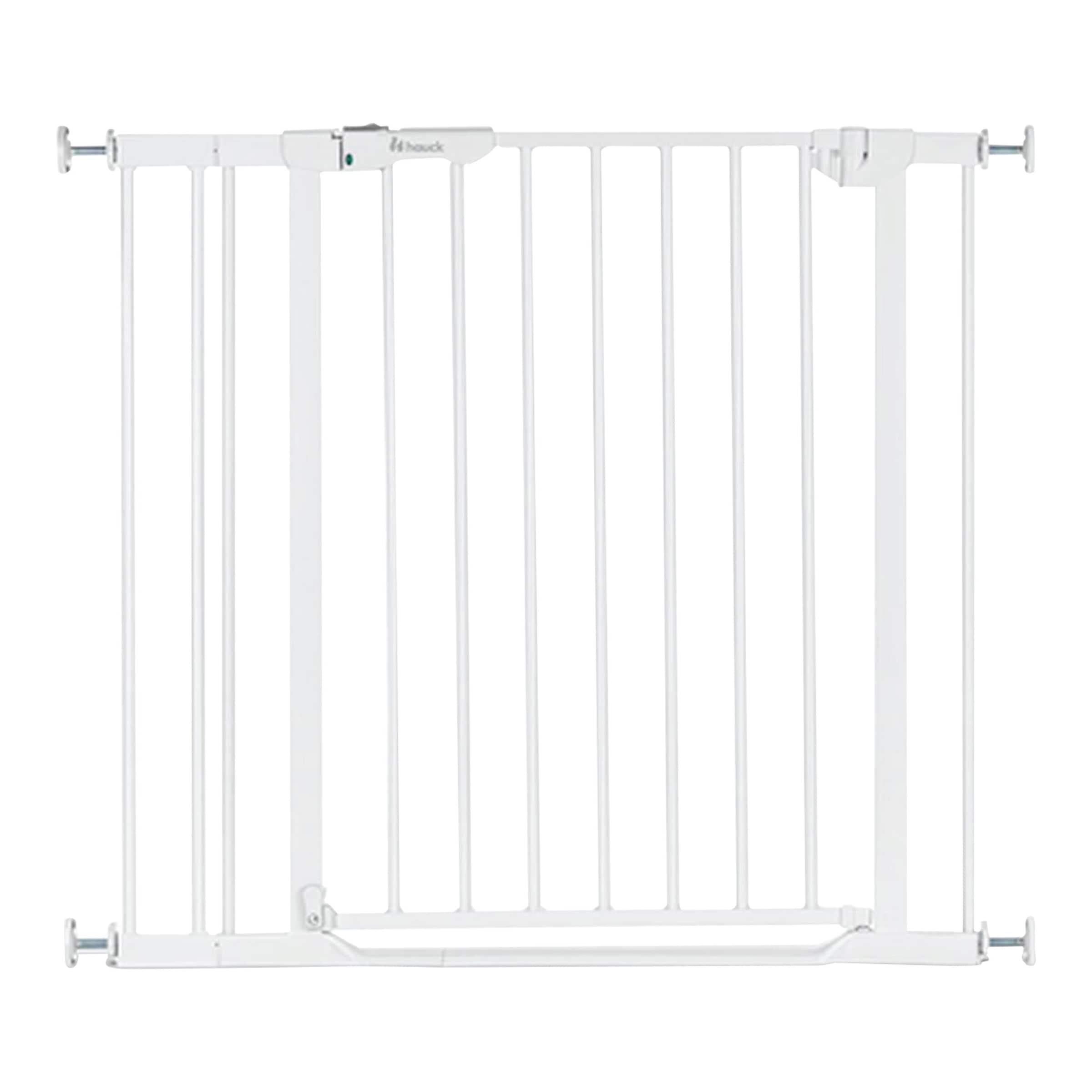 Hauck Tür- & Treppenschutzgitter Clear Step​ Autoclose 2 inkl. Verlängerung 9 cm, 84-89 cm