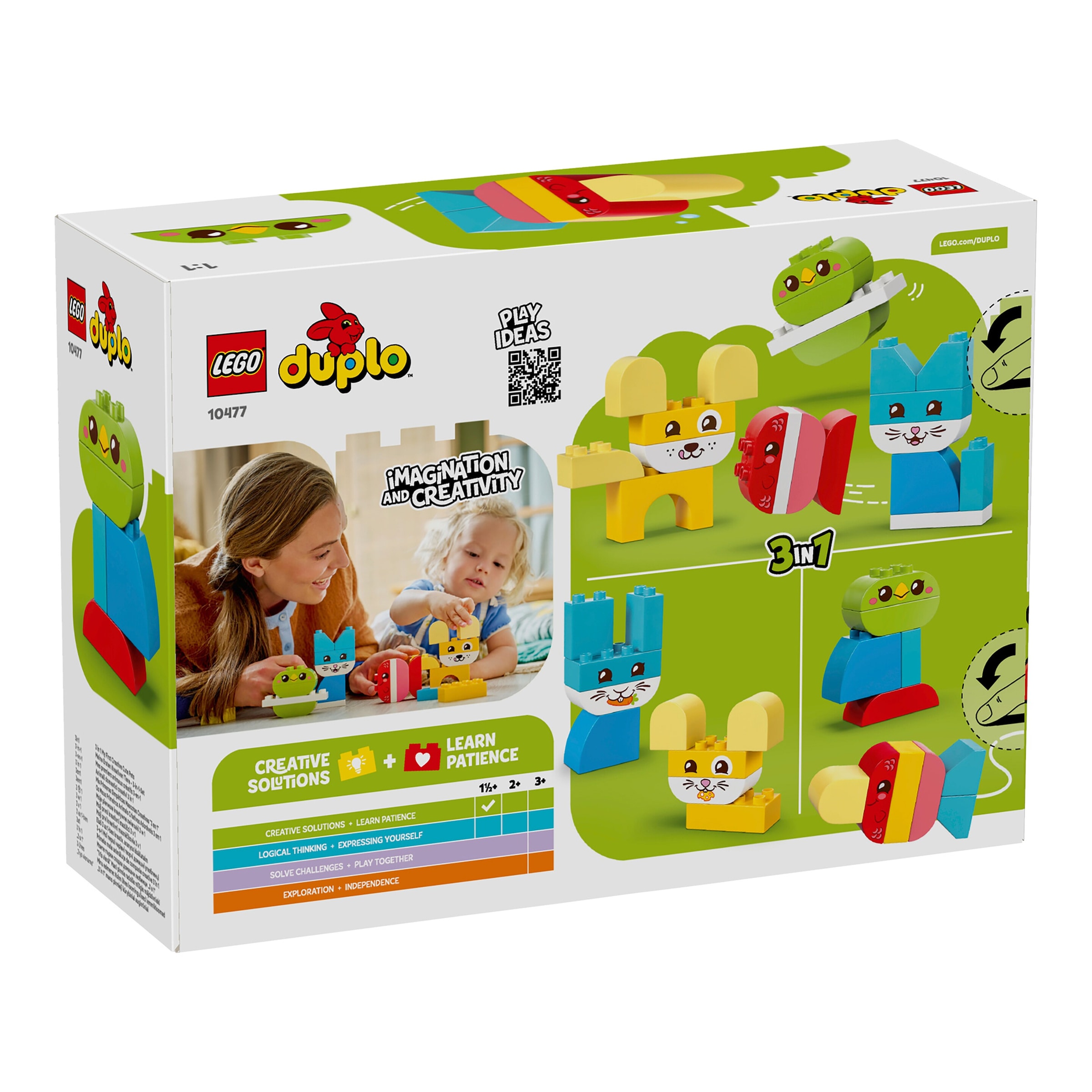 Lego® Duplo® 10477 3-in-1 Kreative Tiere