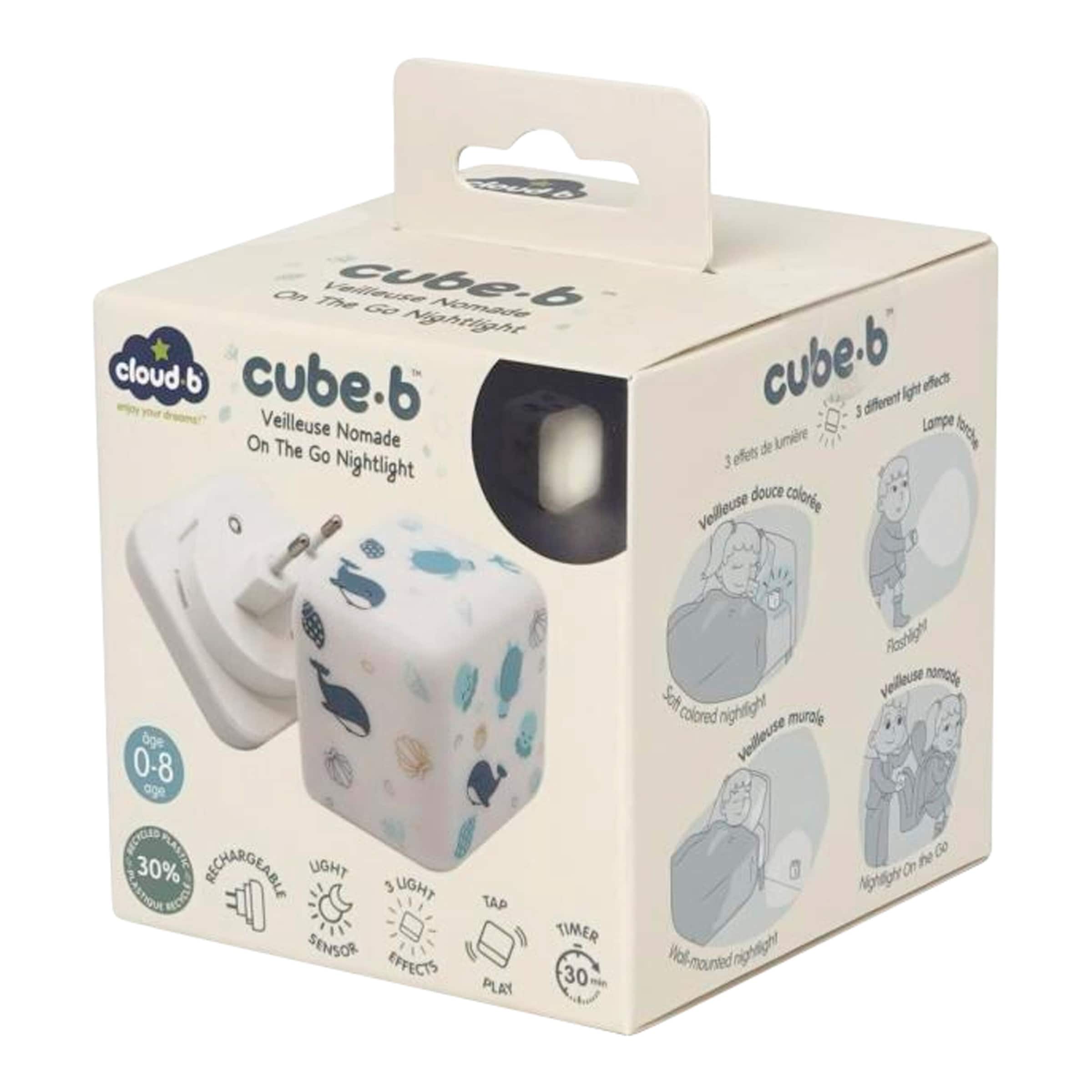 Cloud B Nachtlicht Cube B 2in1
