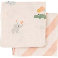 Done By Deer 2er-Pack Mullwindeln 65x65 cm