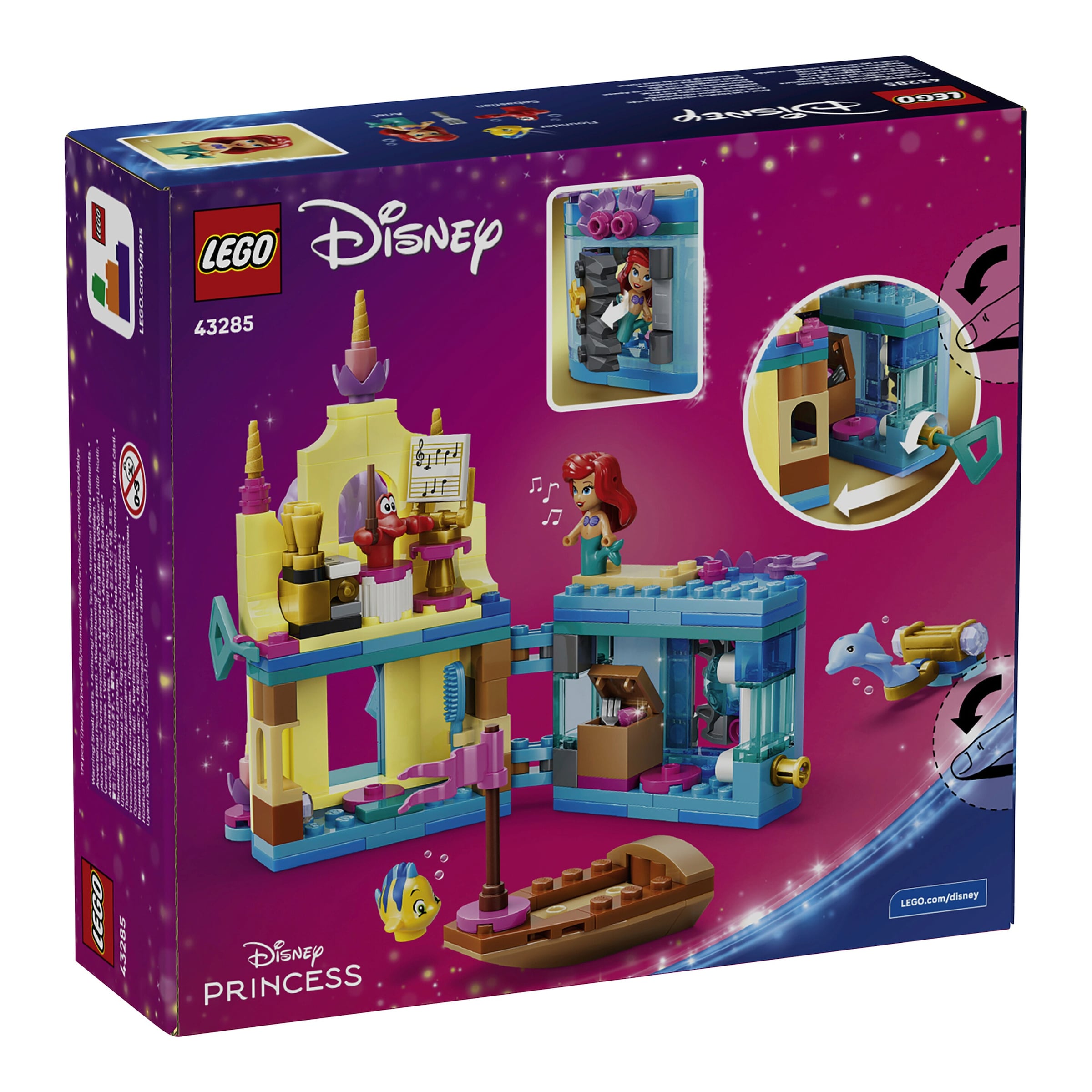 Lego® Disney Princess 43285 Arielles Magisches Mini-Schloss