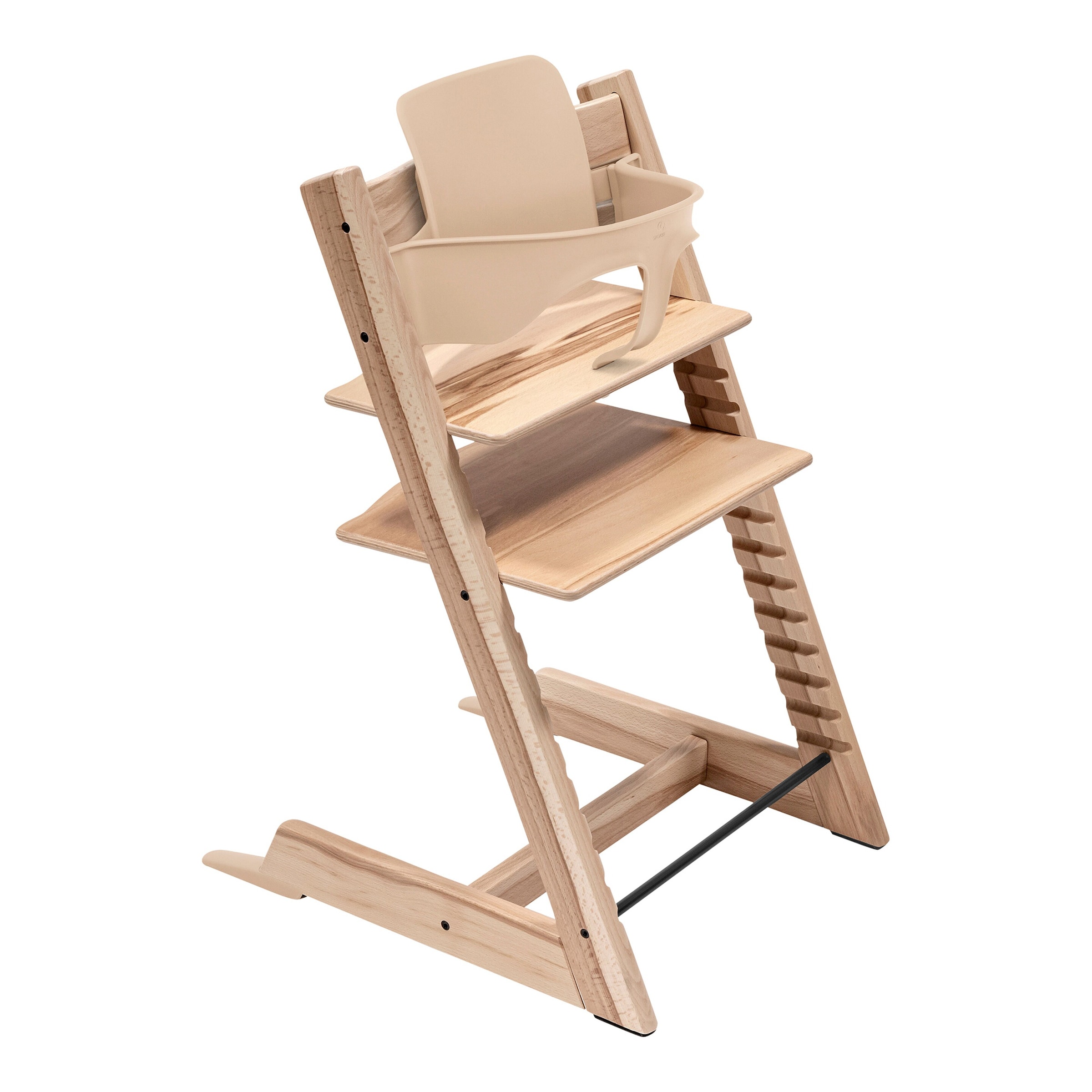 Stokke® Tripp Trapp® Bundle Treppenhochstuhl inkl. Newbornset Light Grey & Babyset