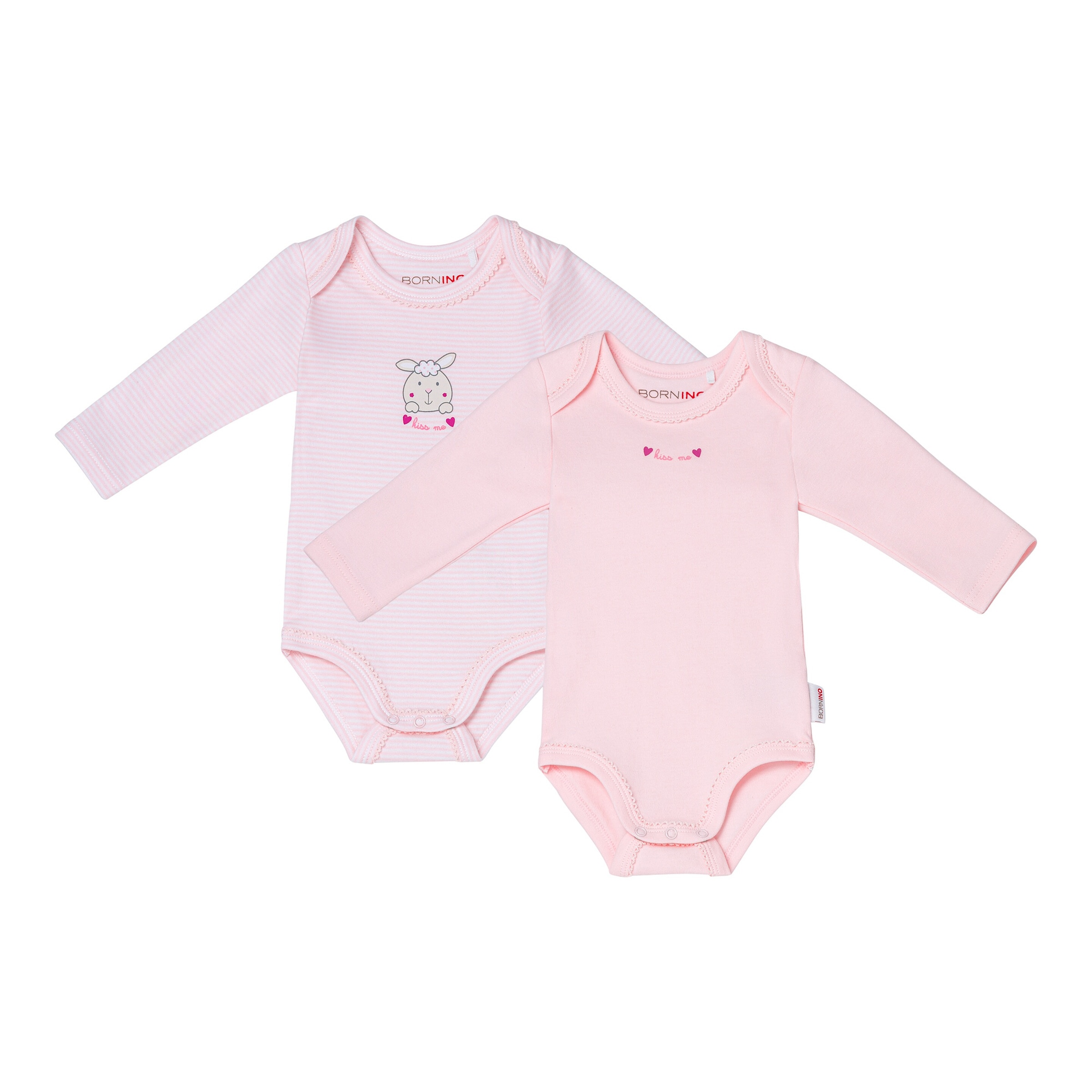 Bornino Lieblinge 2er-Pack Bodys langarm