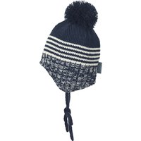 Sterntaler Wintermütze Strick Bommel