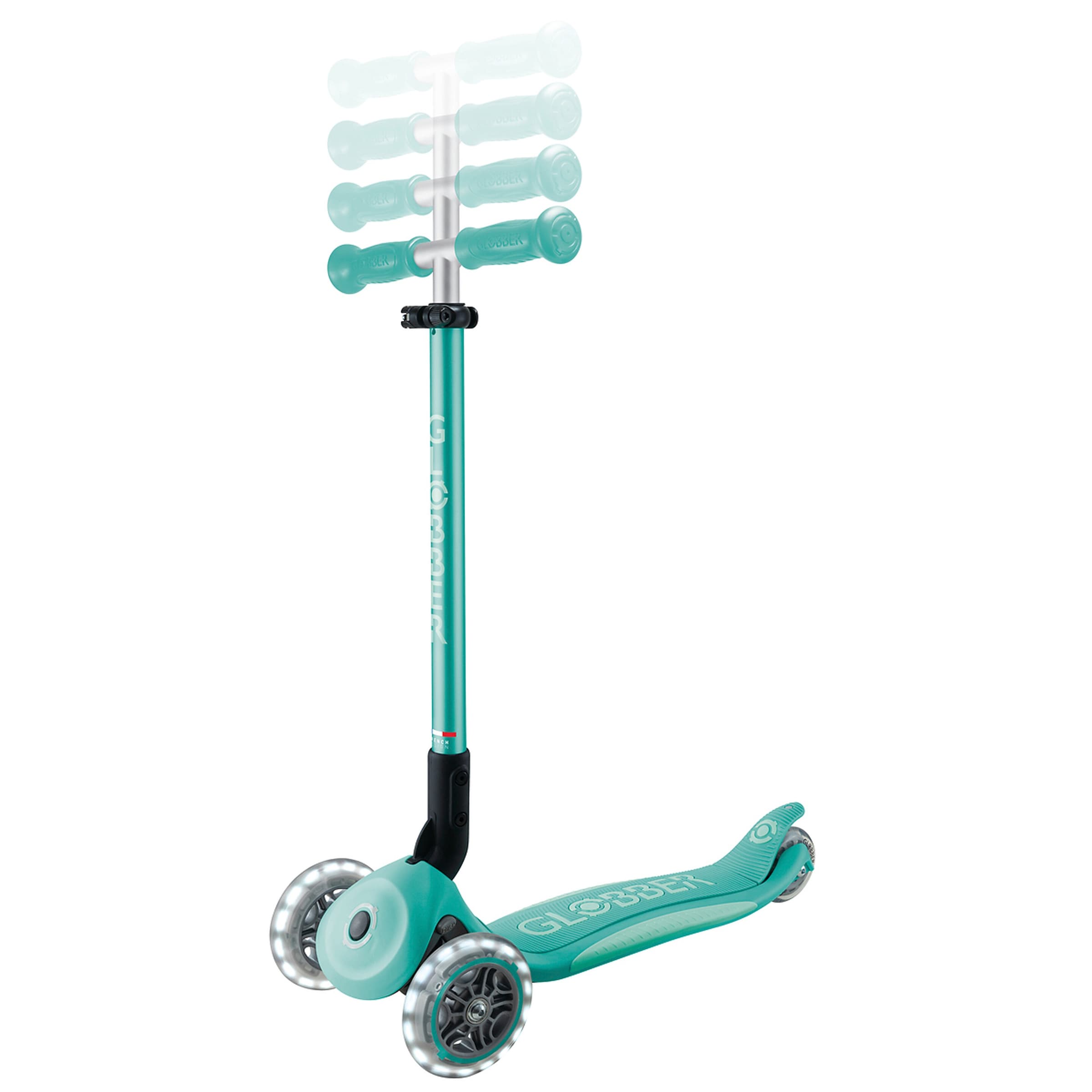 Globber Scooter PRIMO Foldable Plus Lights