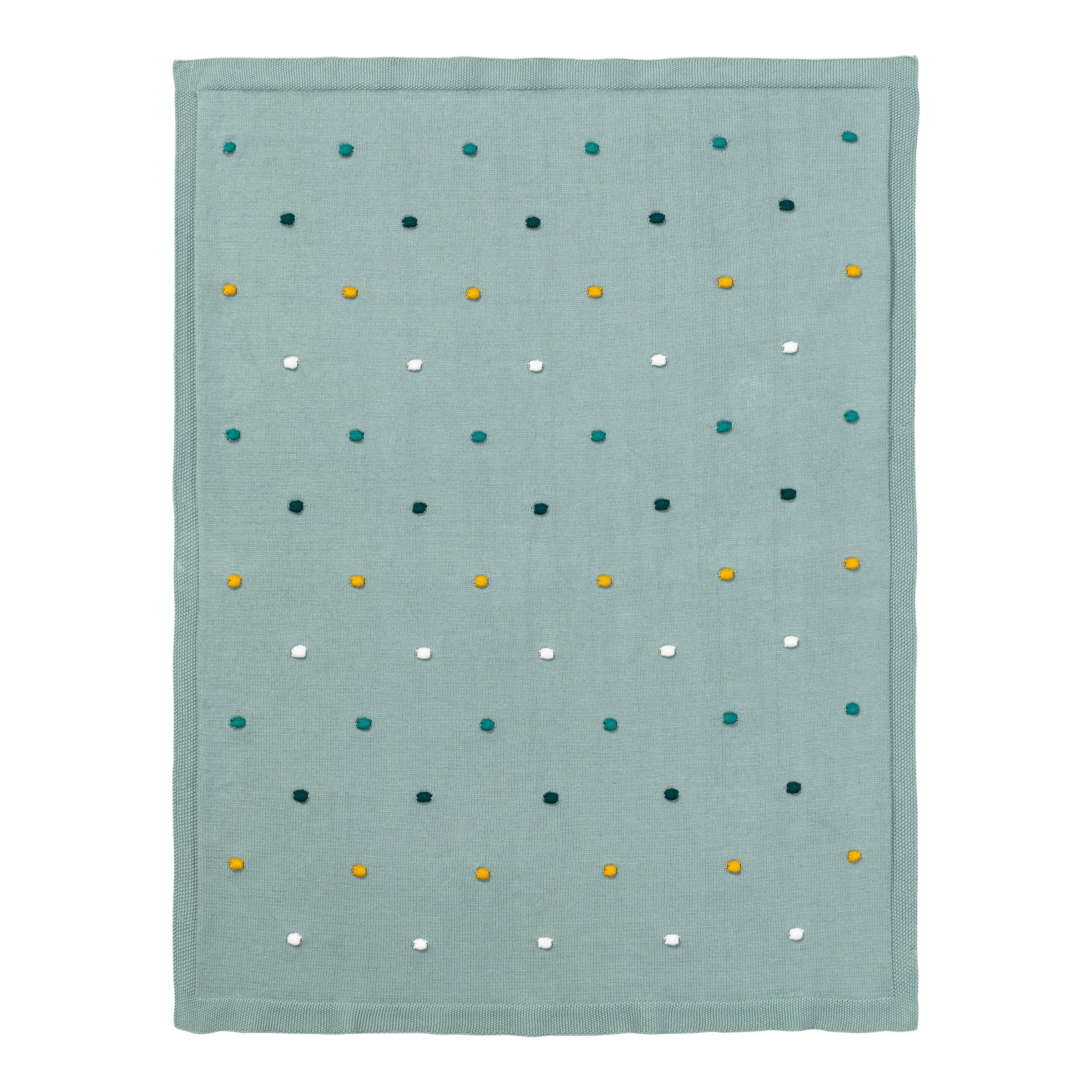 Bornino Home Babydecken-Set mit Greifling Elefant 80x100 cm