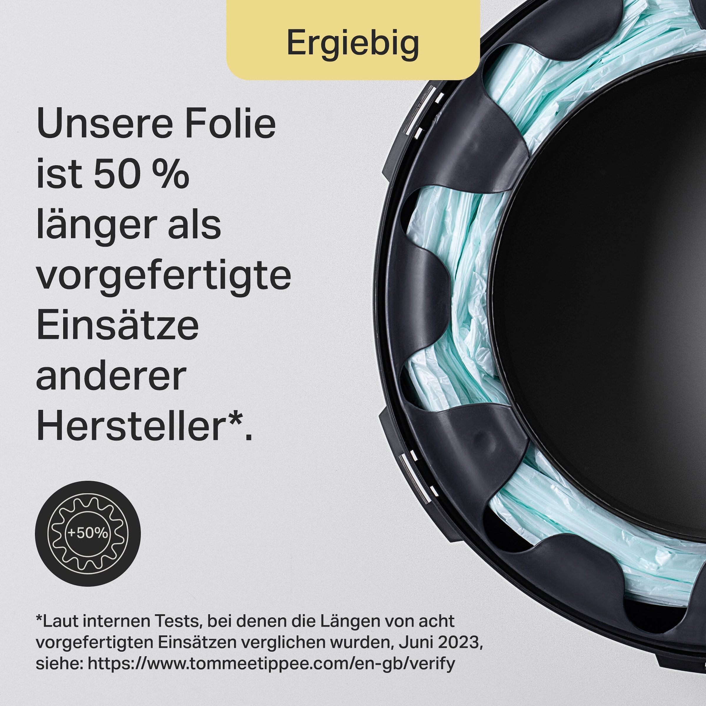 Tommee Tippee Twist & Click 18er-pack Nachfüllkassetten für Twist & Click