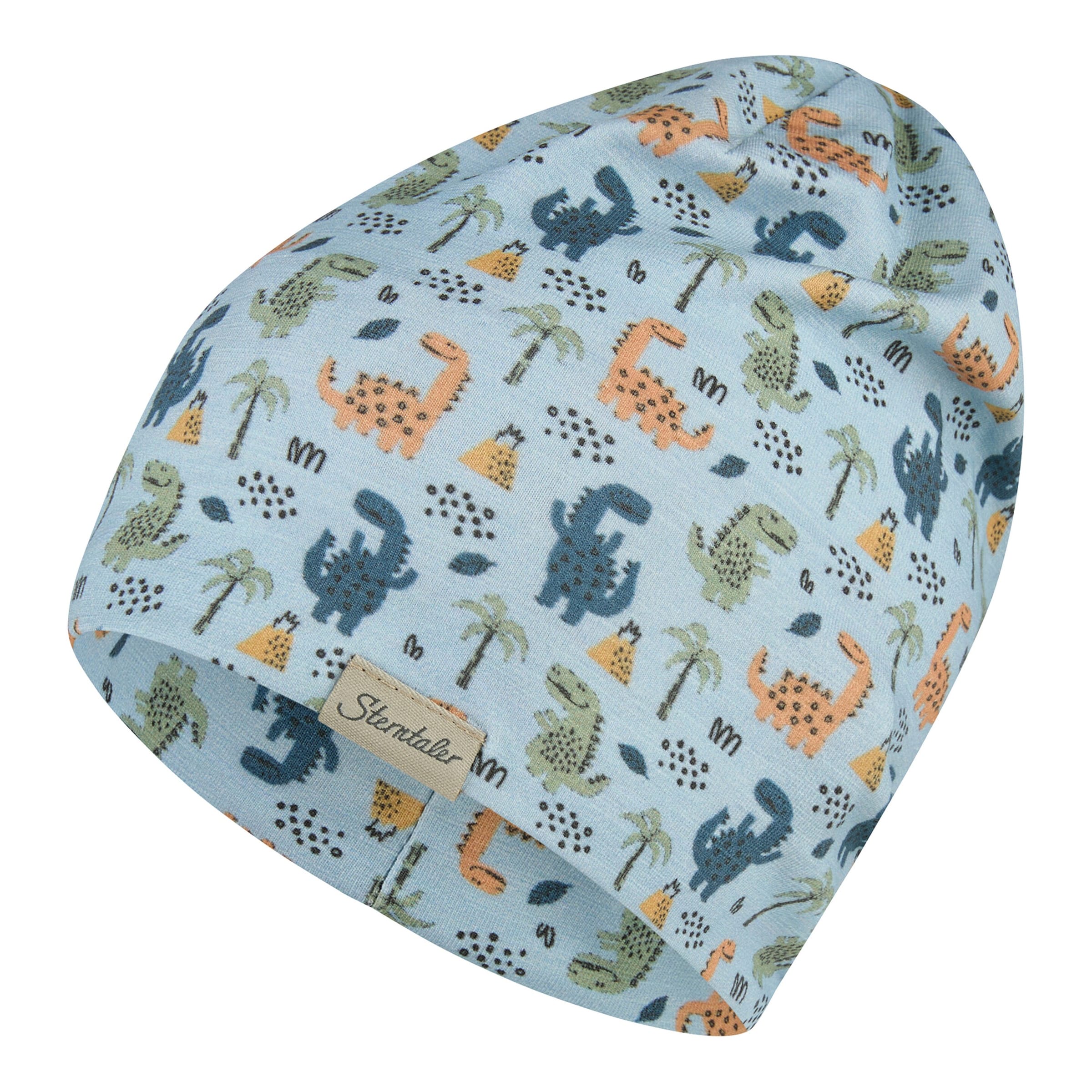 Sterntaler Beanie mit UV-Schutz Dinos