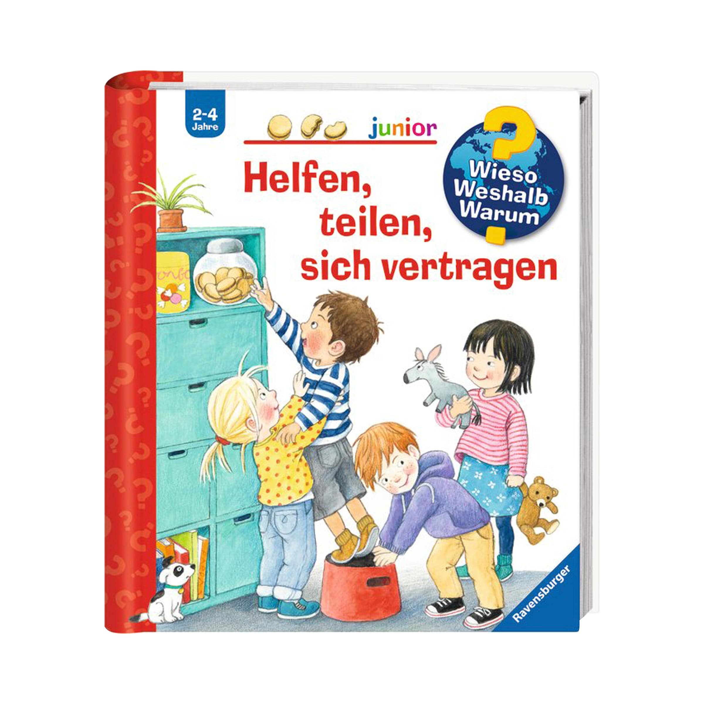 Ravensburger Wiesoweshalbwarum Sachbuch Helfen, teilen, sich vertragen