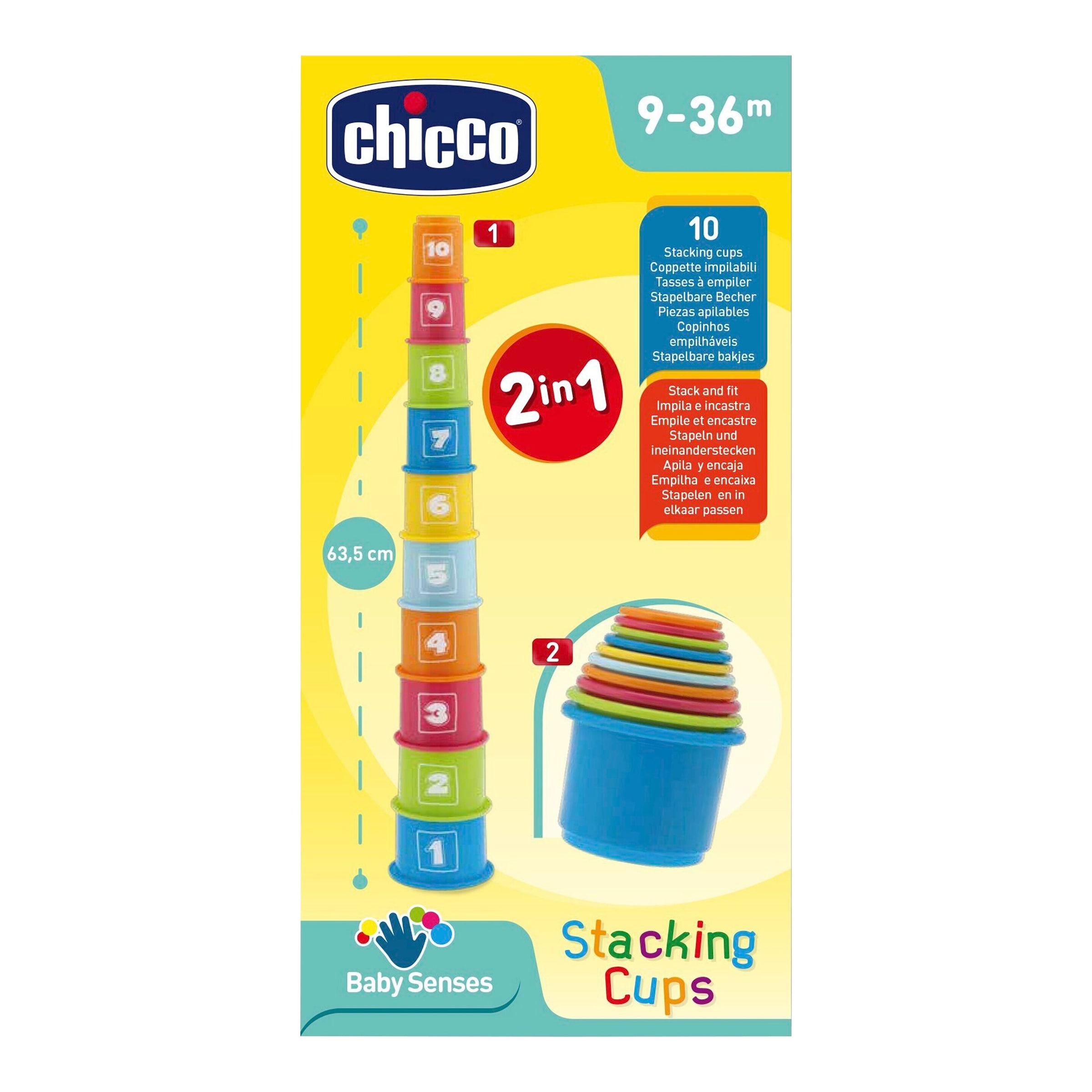 Chicco Zahlenturm zum Stapeln